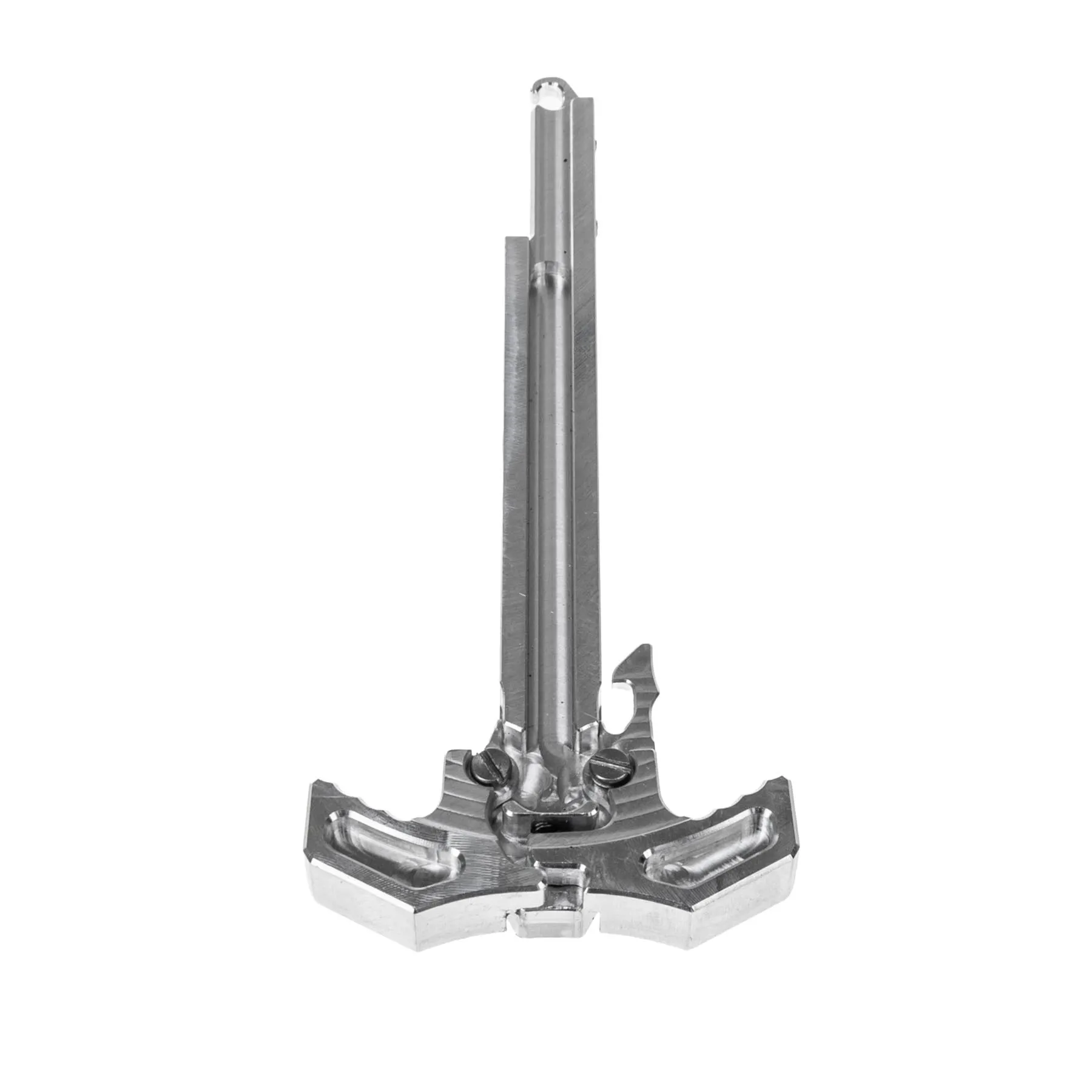 SAC Ambidex CNC Charging Handle für M4, Silver/Raw