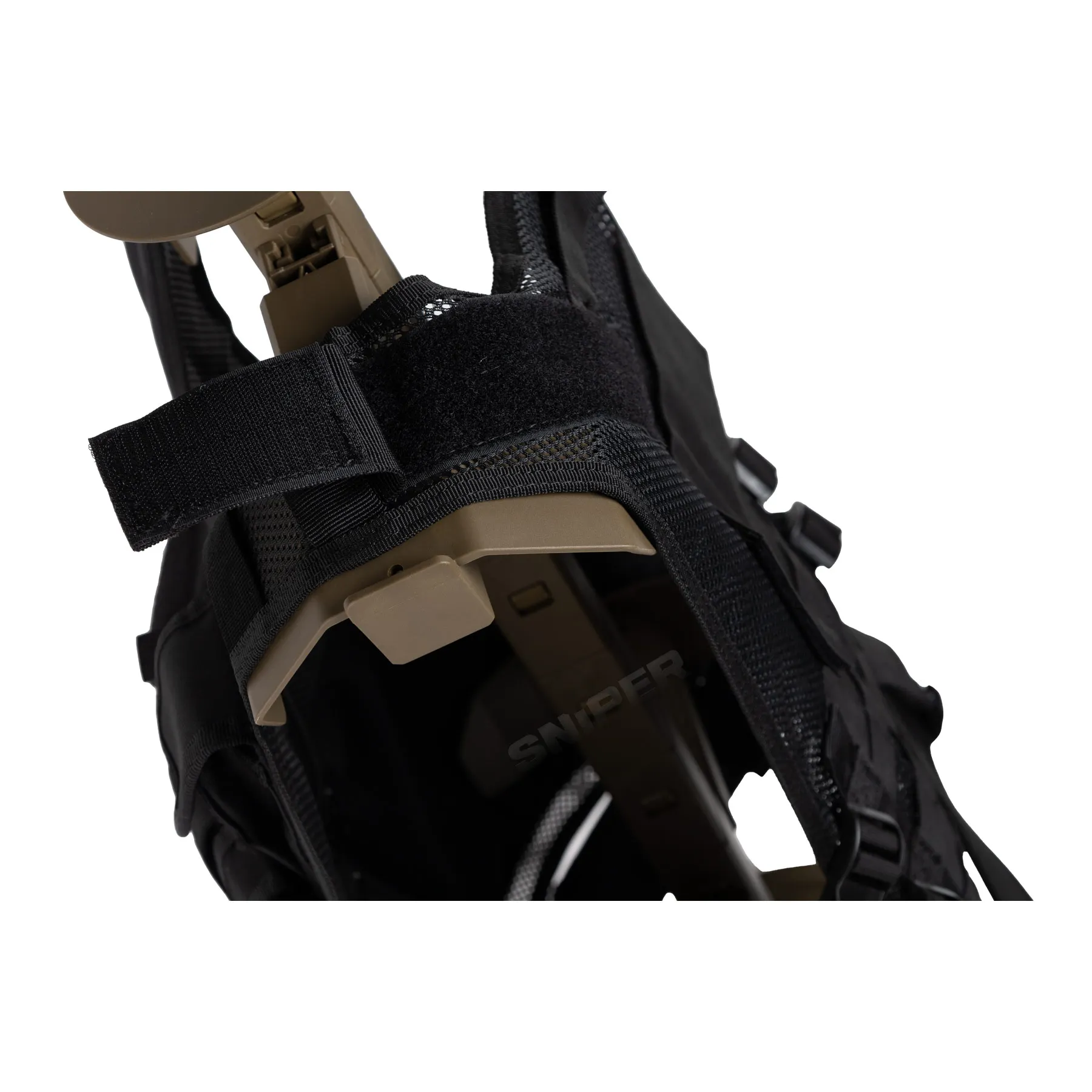 Reapo Tactical Mesh Vest, Black Reapo Tactical Mesh Vest, Black