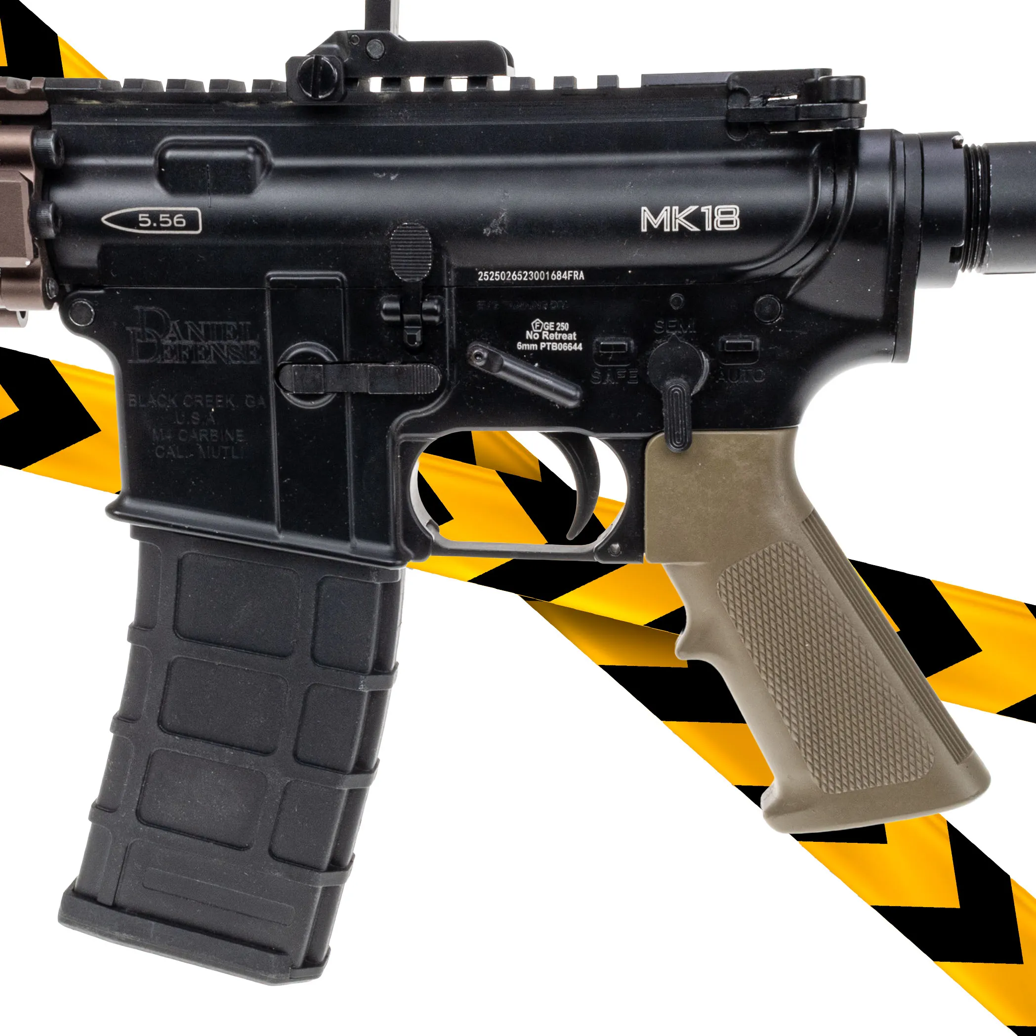 B-Ware Golden Eagle Daniel Defense MK18 GBB, Dualtone