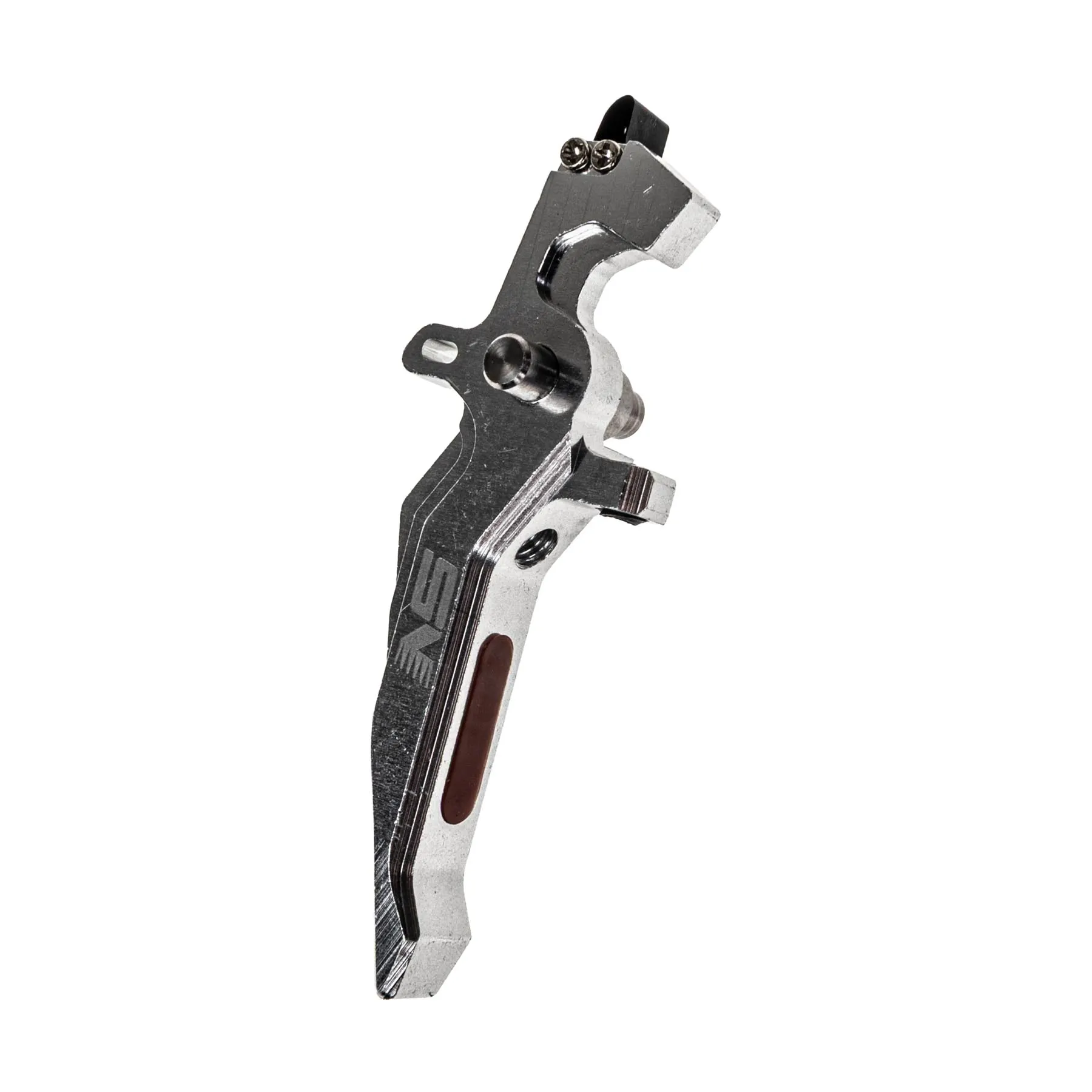 CNC Aluminum Adjustable Trigger Style B, Silber