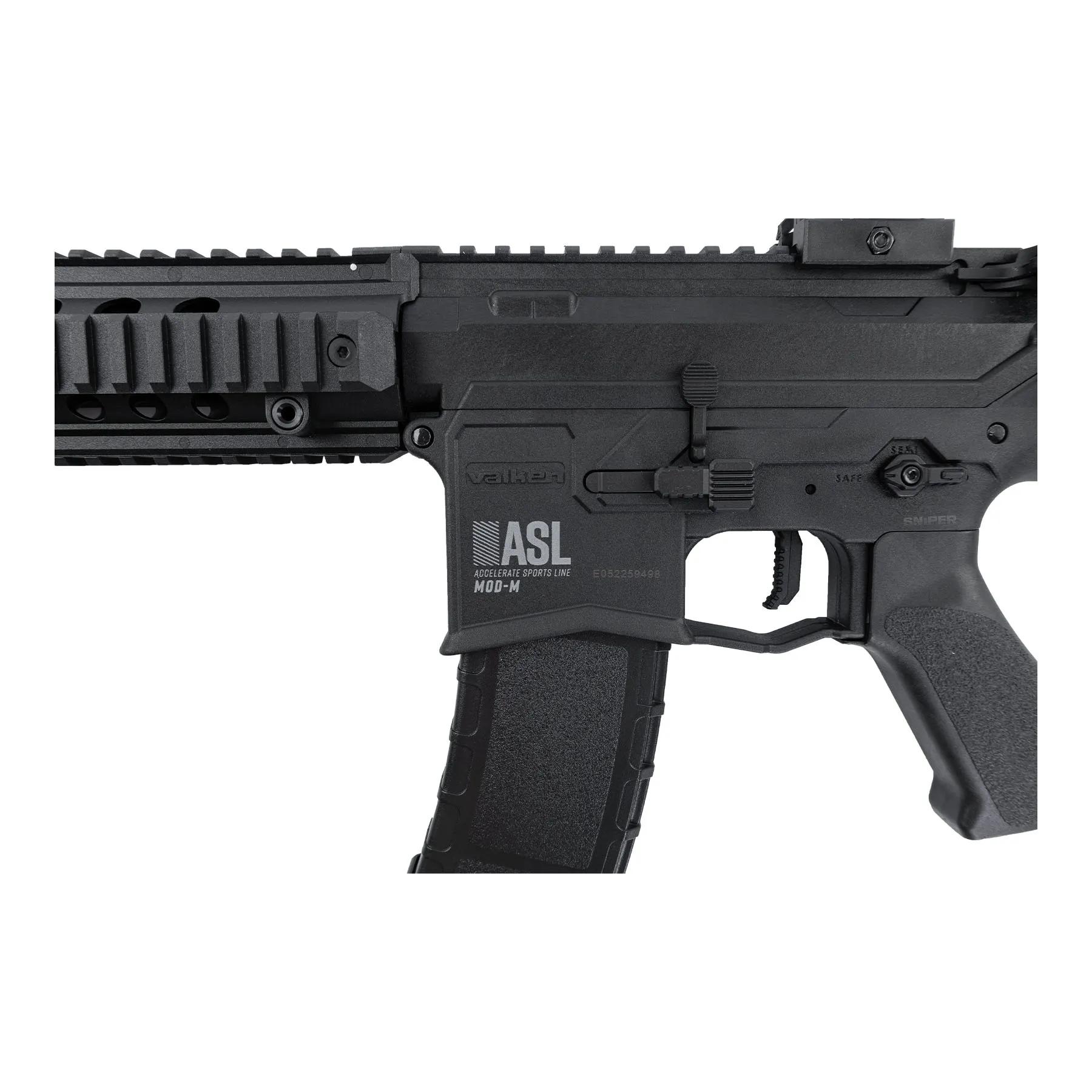 Battle Machine ASL Mod-M (S)AEG, Black Battle Machine ASL Mod-M < 0,5 Joule Softair Gewehr, Black