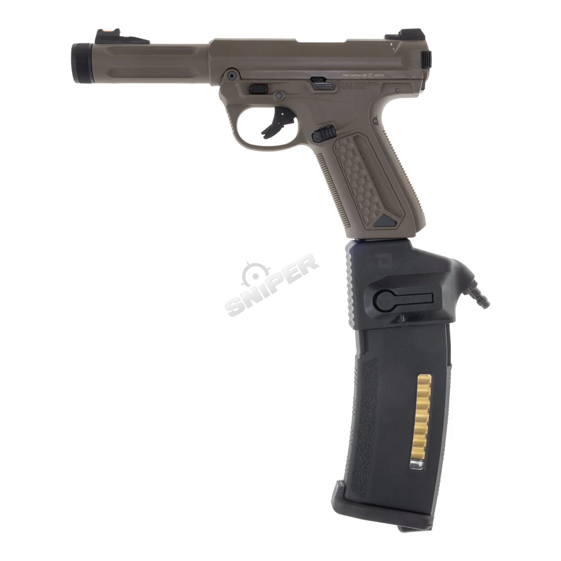 HPA Set Action Army AAP 01 + Bottle + Dominator US + PTS, Tan HPA Set Action Army AAP 01 + Dominator US + PTS, Tan