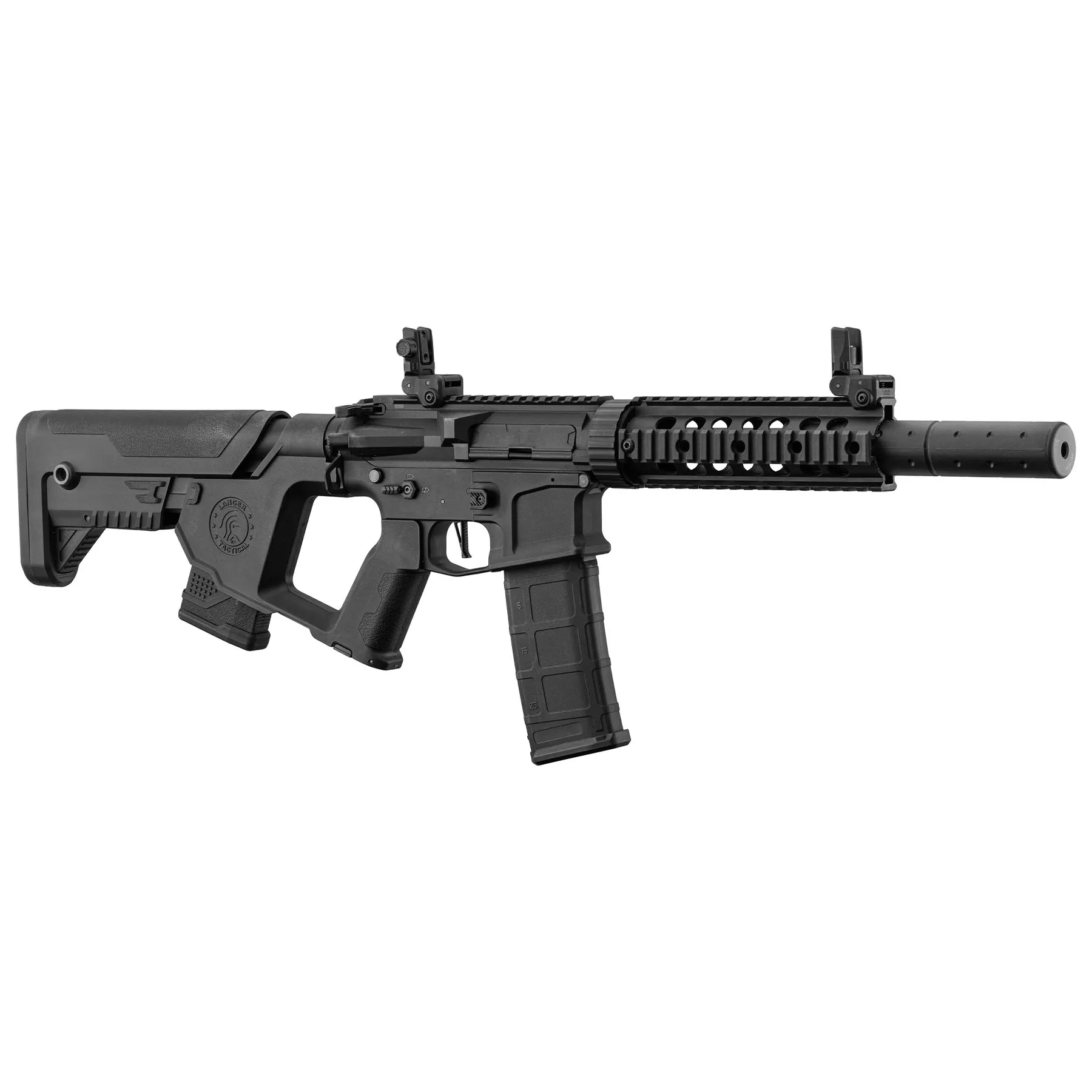 Lancer Tactical LT-15 Alpha M4 w/ ETU (S)AEG, Black
