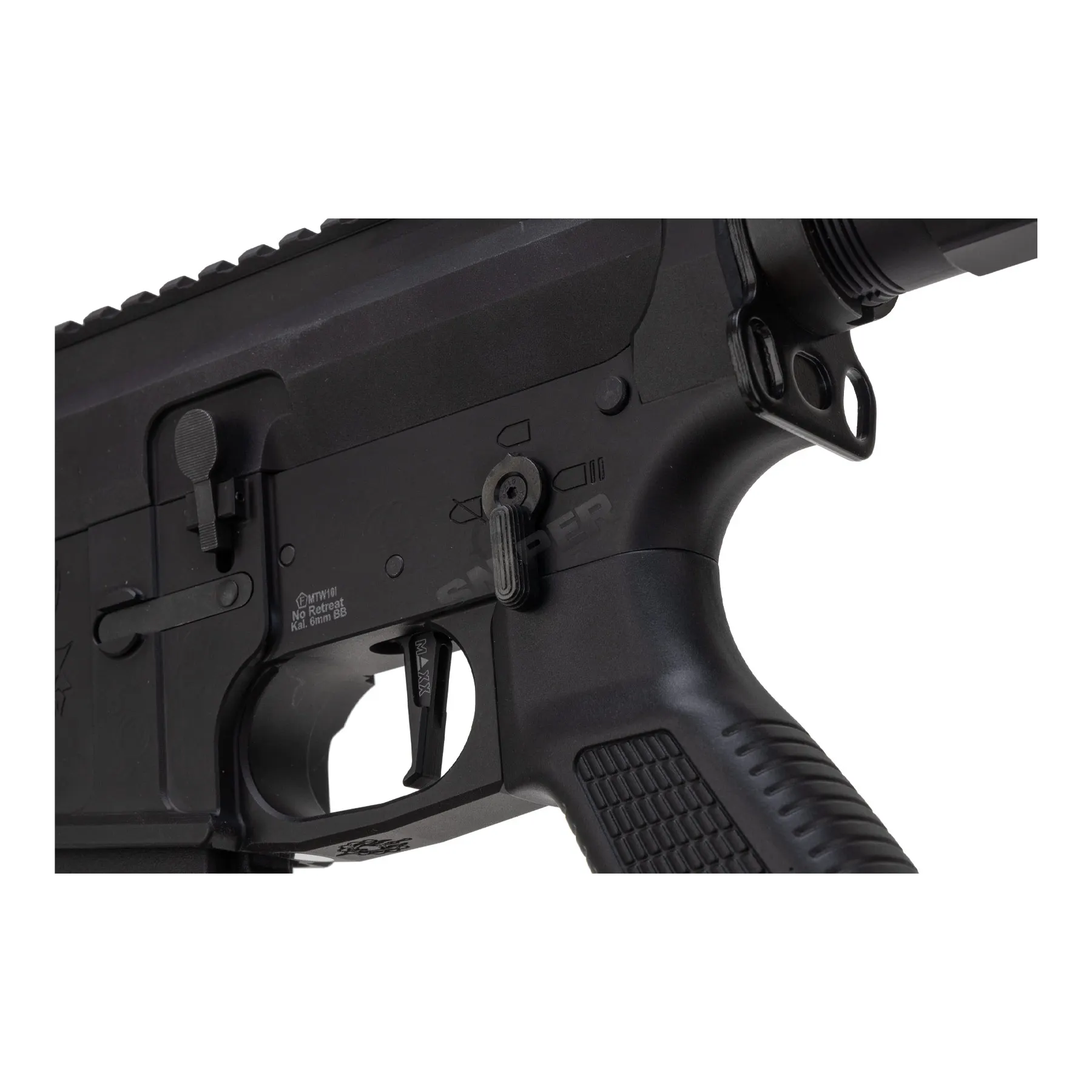 SAC x MTW Billet 10" Tactical Edition Gen. 3 New Version, Black
