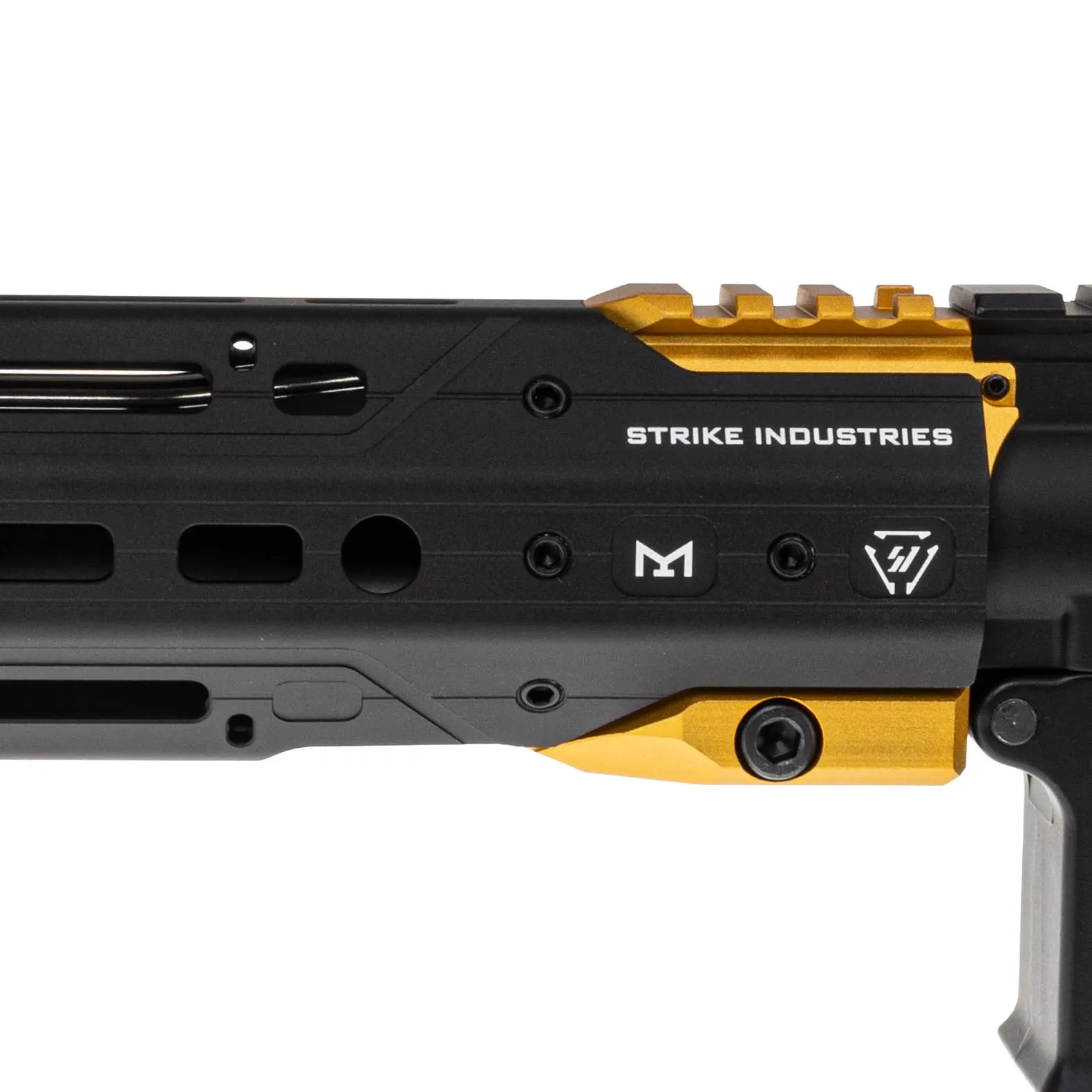 SAC x Fusion F2 Strike Industries Gridlock 11", Black/Gold