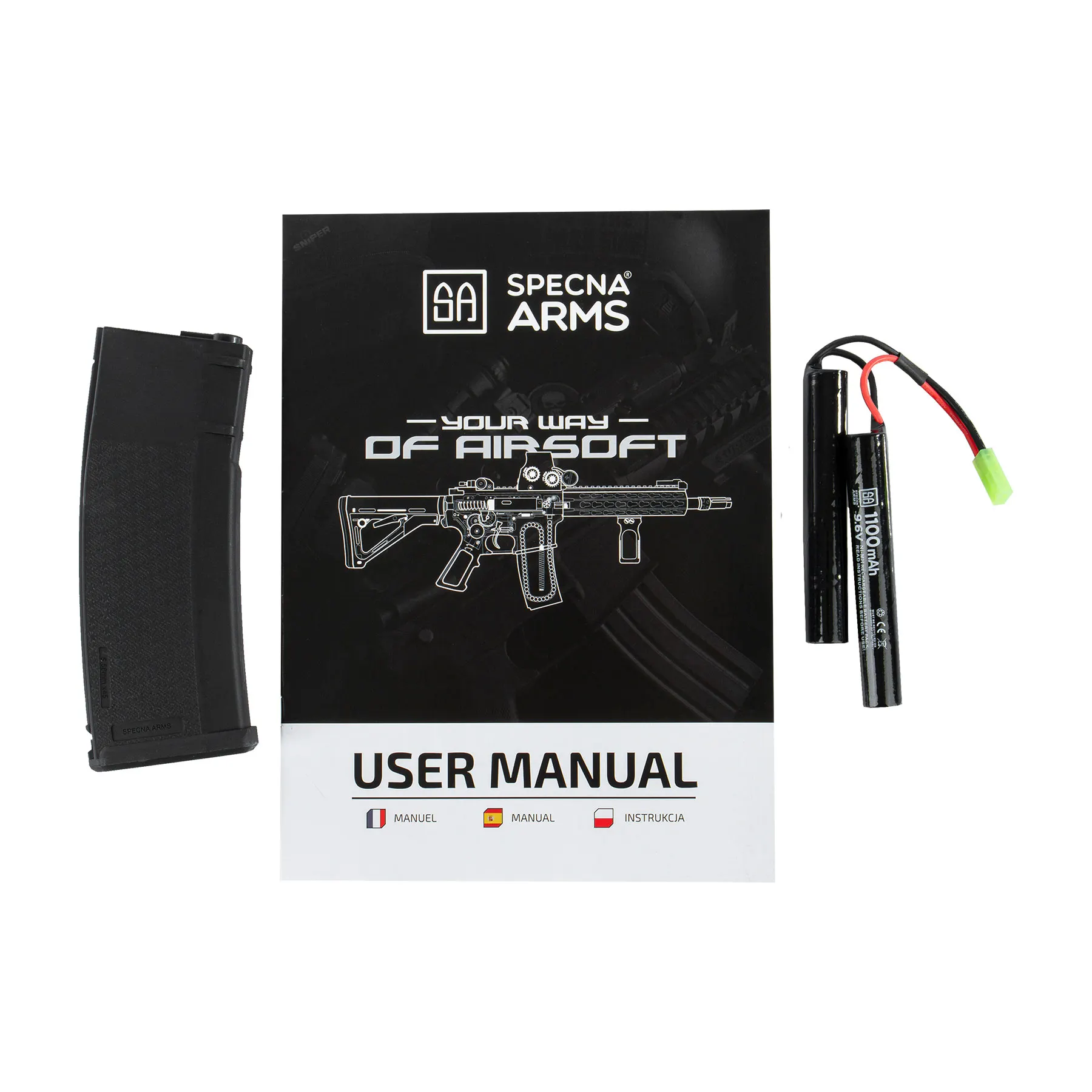 SA-C07 Core, Black, < 0,5 Joule Softair Gewehr