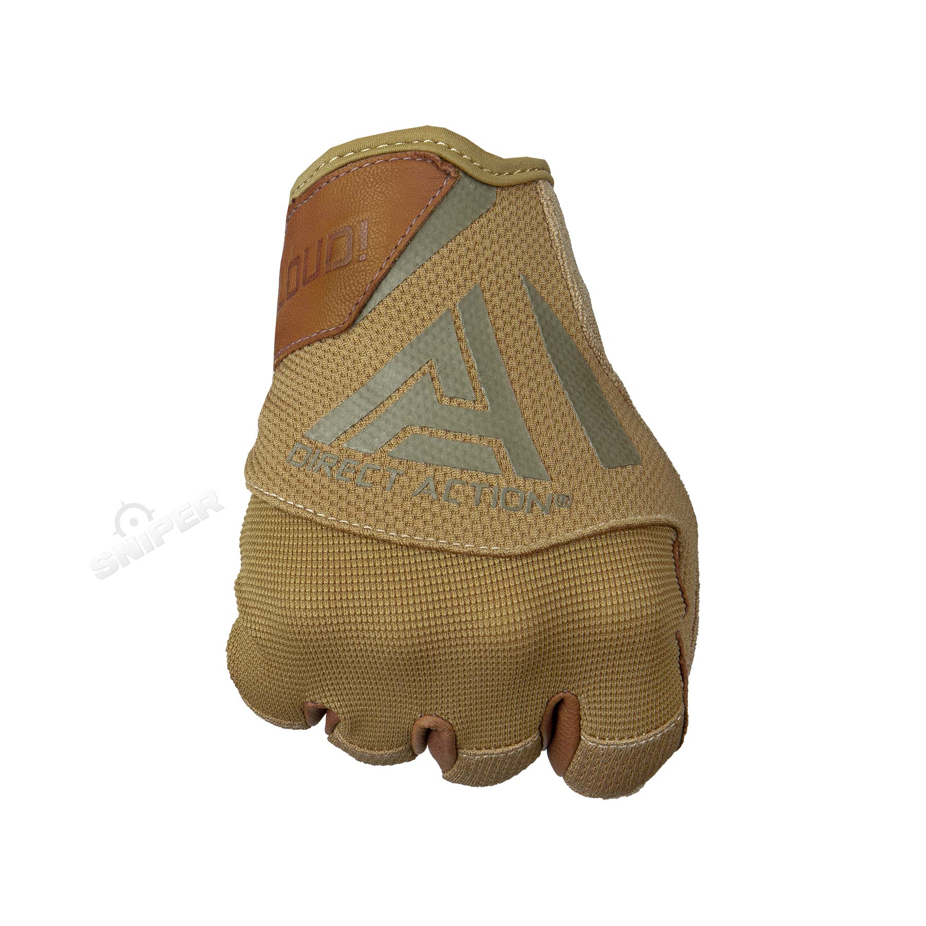 Direct Action Hard Gloves, Coyote Brown