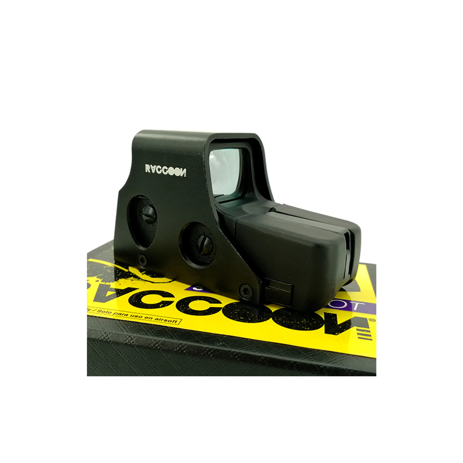 Raccoon RRD51 Red Dot Visier, Black