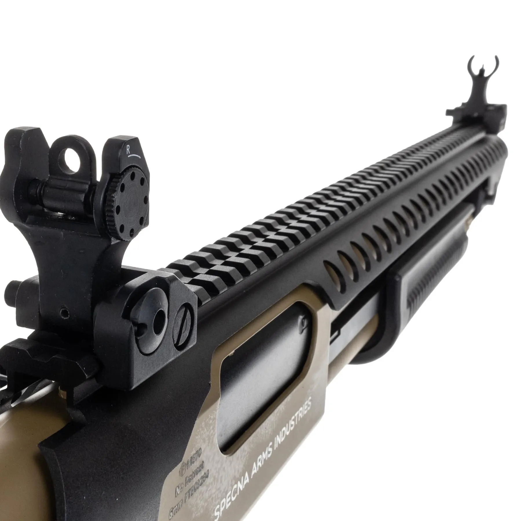 Specna Arms SA-VGS8 Vapor Gas Shotgun, Half-Tan