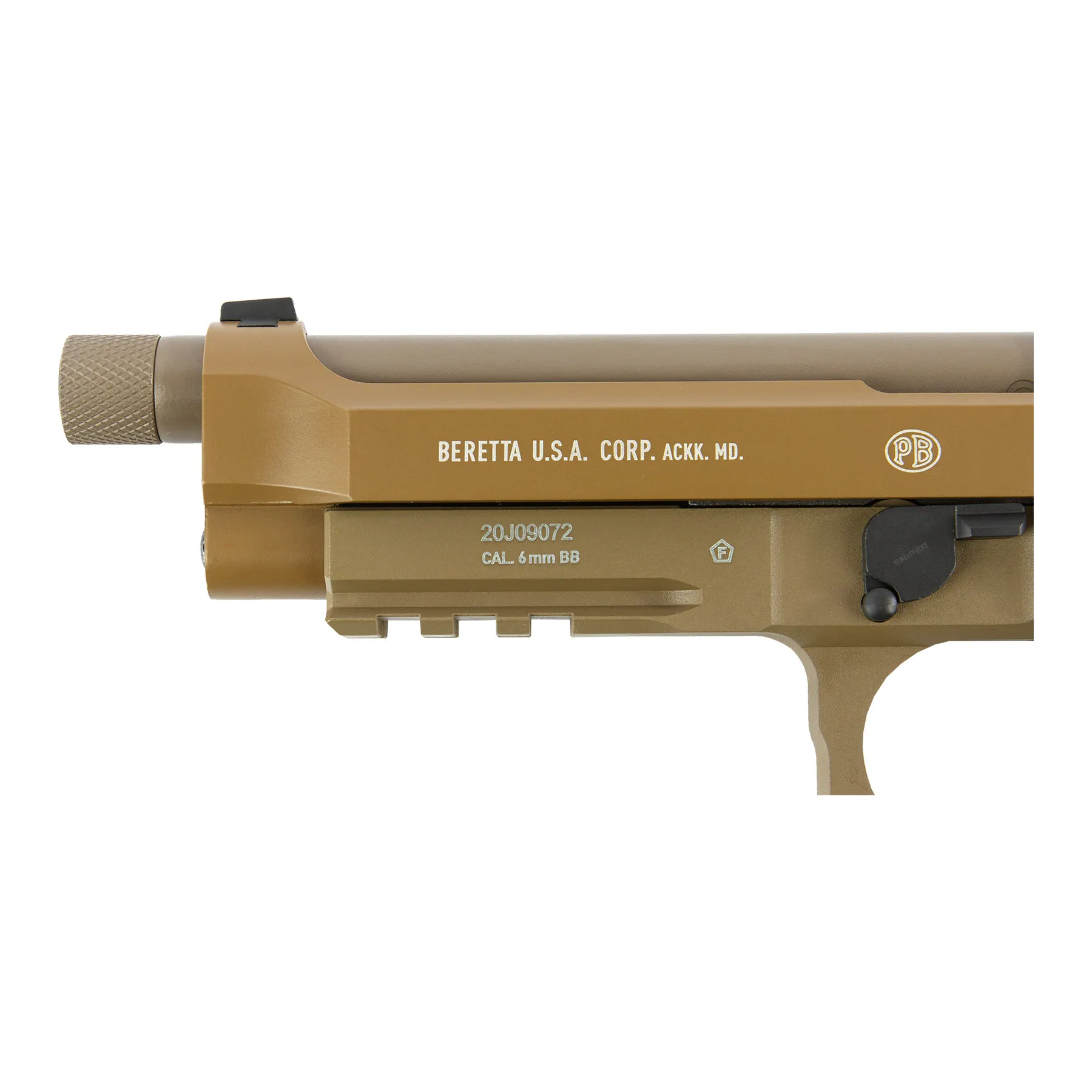 Beretta M9A3 Full Metal CO2, GBB Softair Pistole
