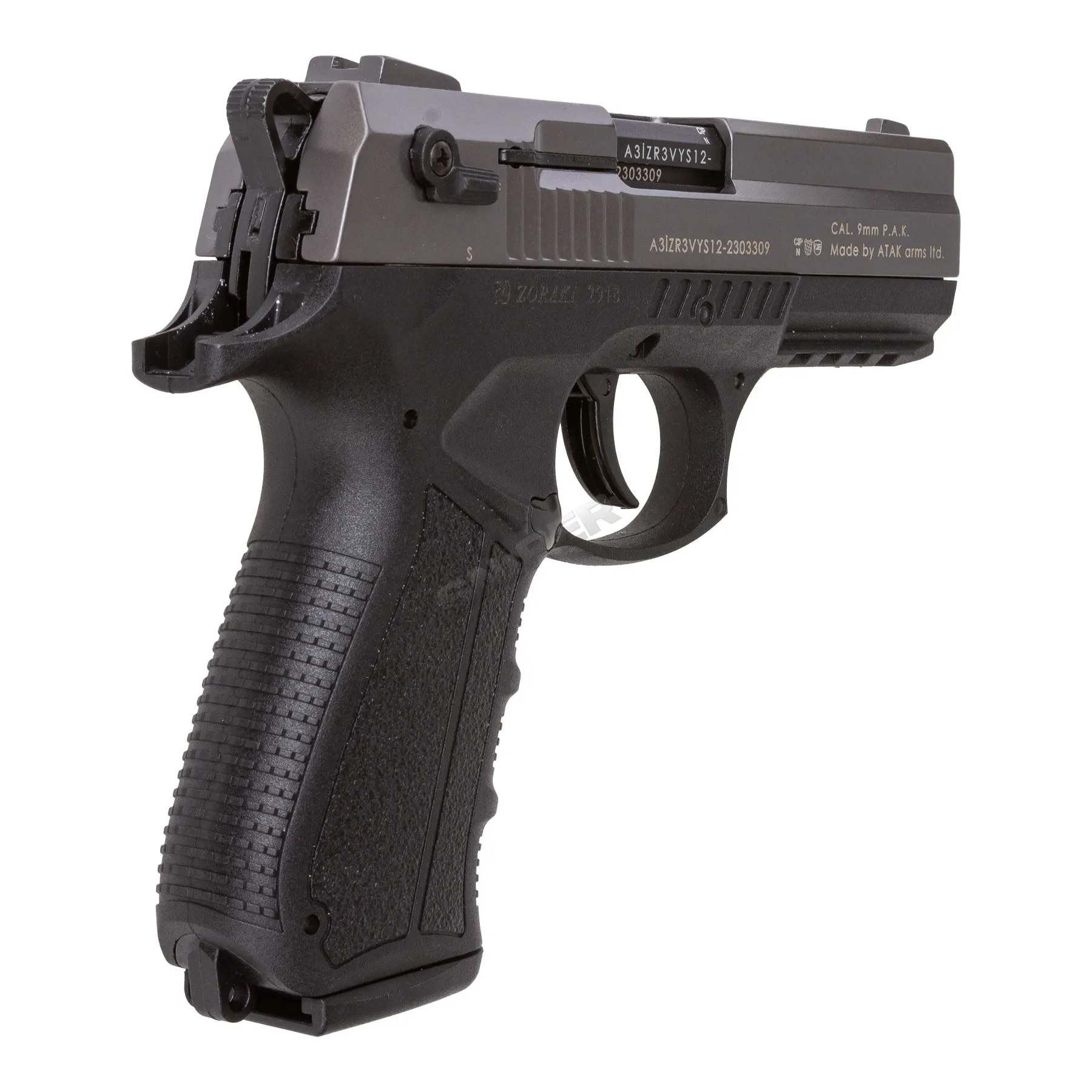 Zoraki 2-918 9mm P.A.K. Schreckschusspistole, Titan