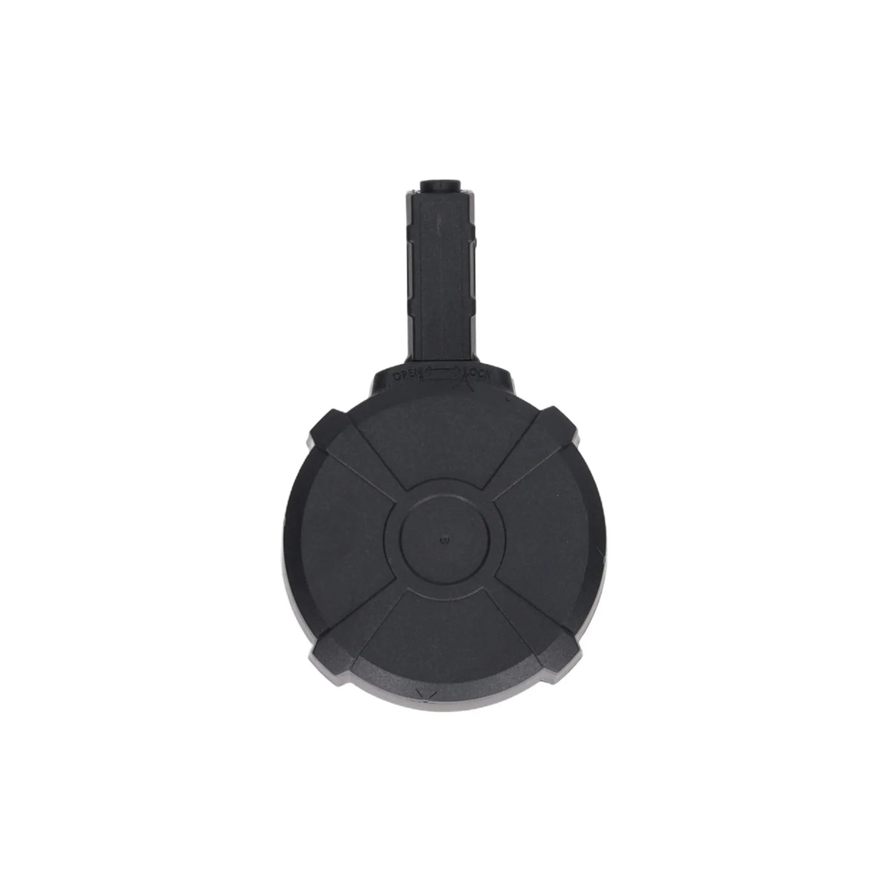 Specna Arms 1500rds M4 Electric Drum Magazine, Black