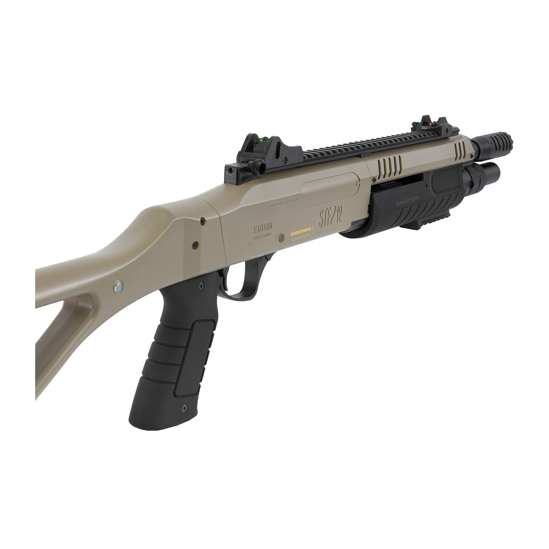FABARM STF/12-11 Compact Pumpgun, FDE