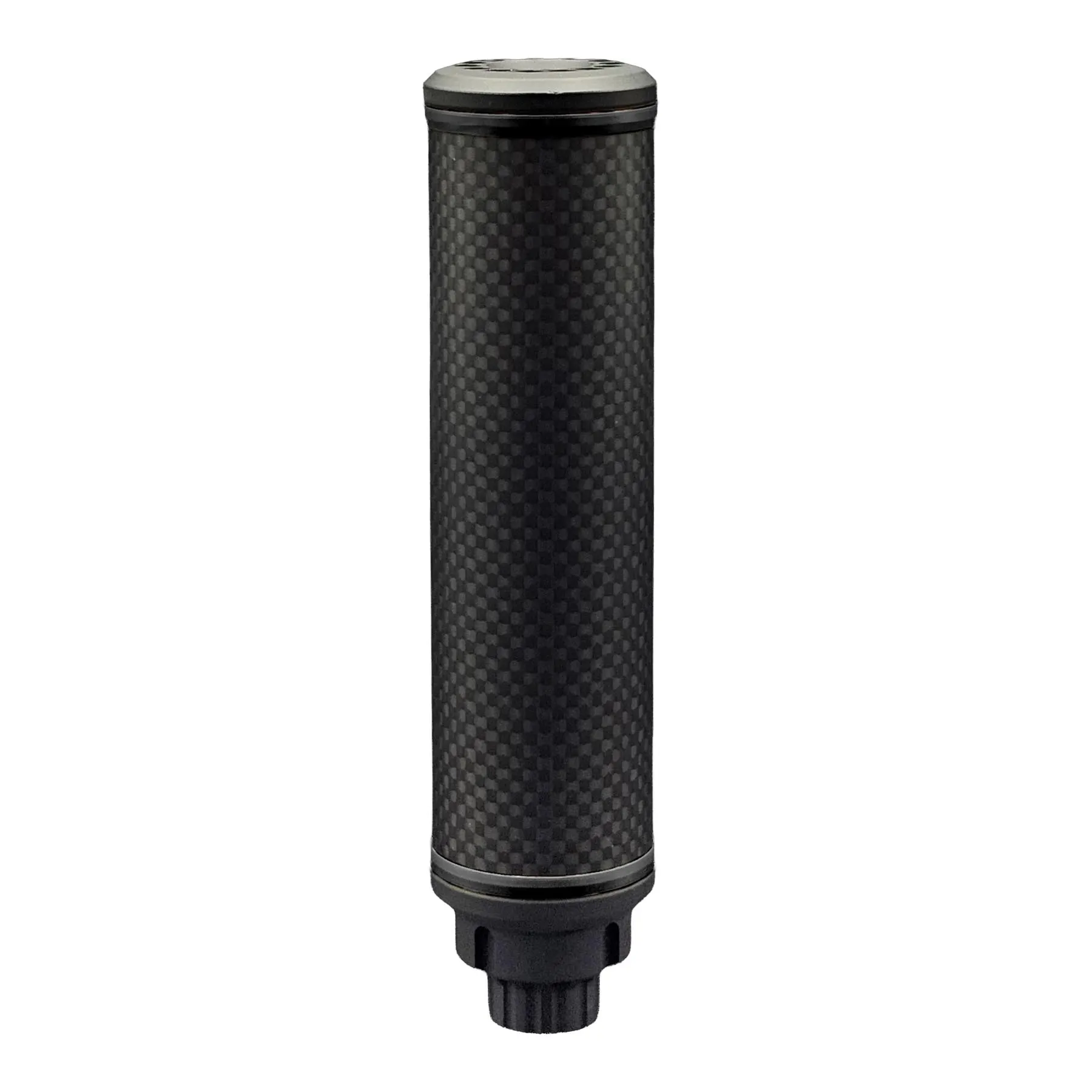 SAC Carbon-CNC Airsoft supressor 12cm 35mm , Black