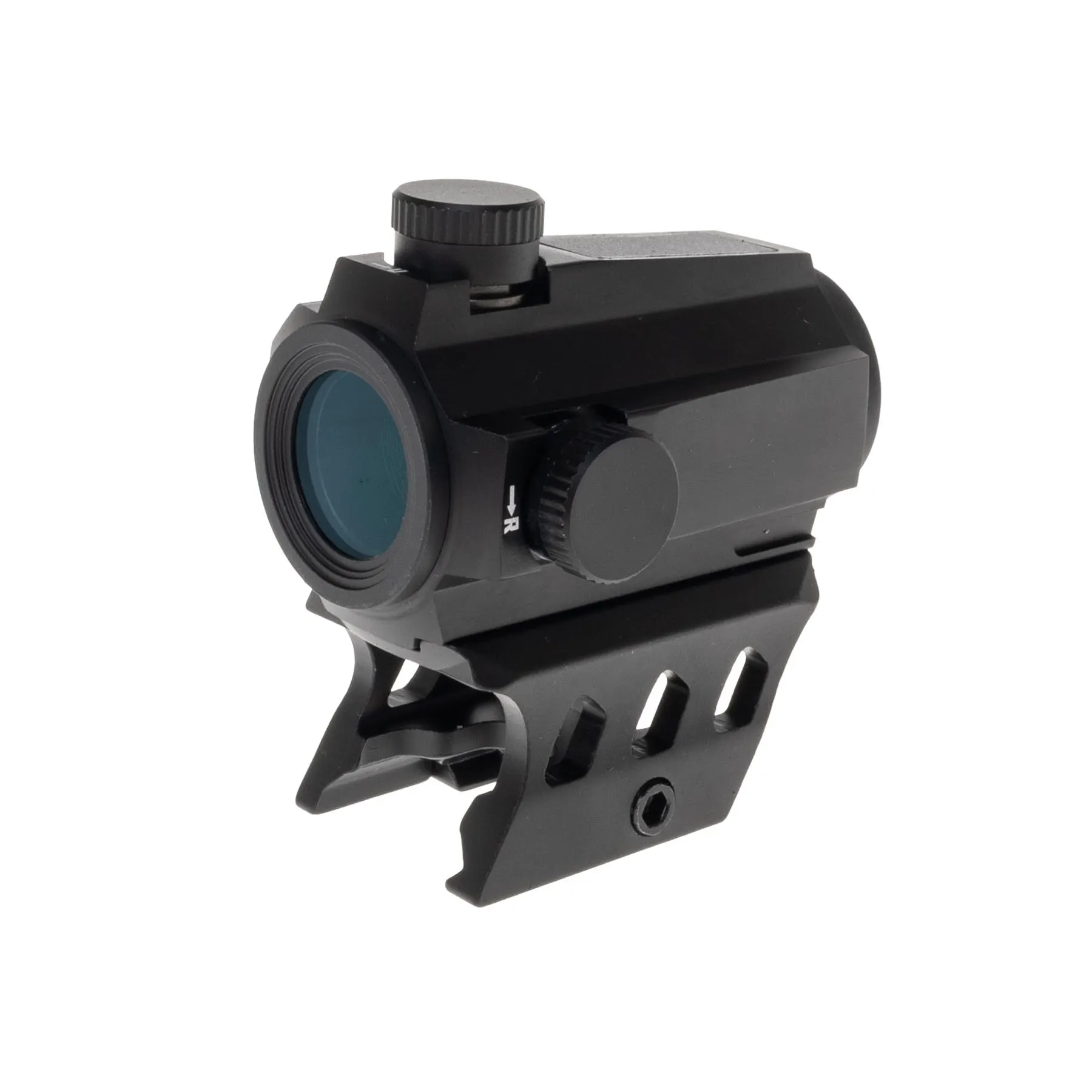 Reapo R5T Solar Red Dot Visier w/ Mount, Black