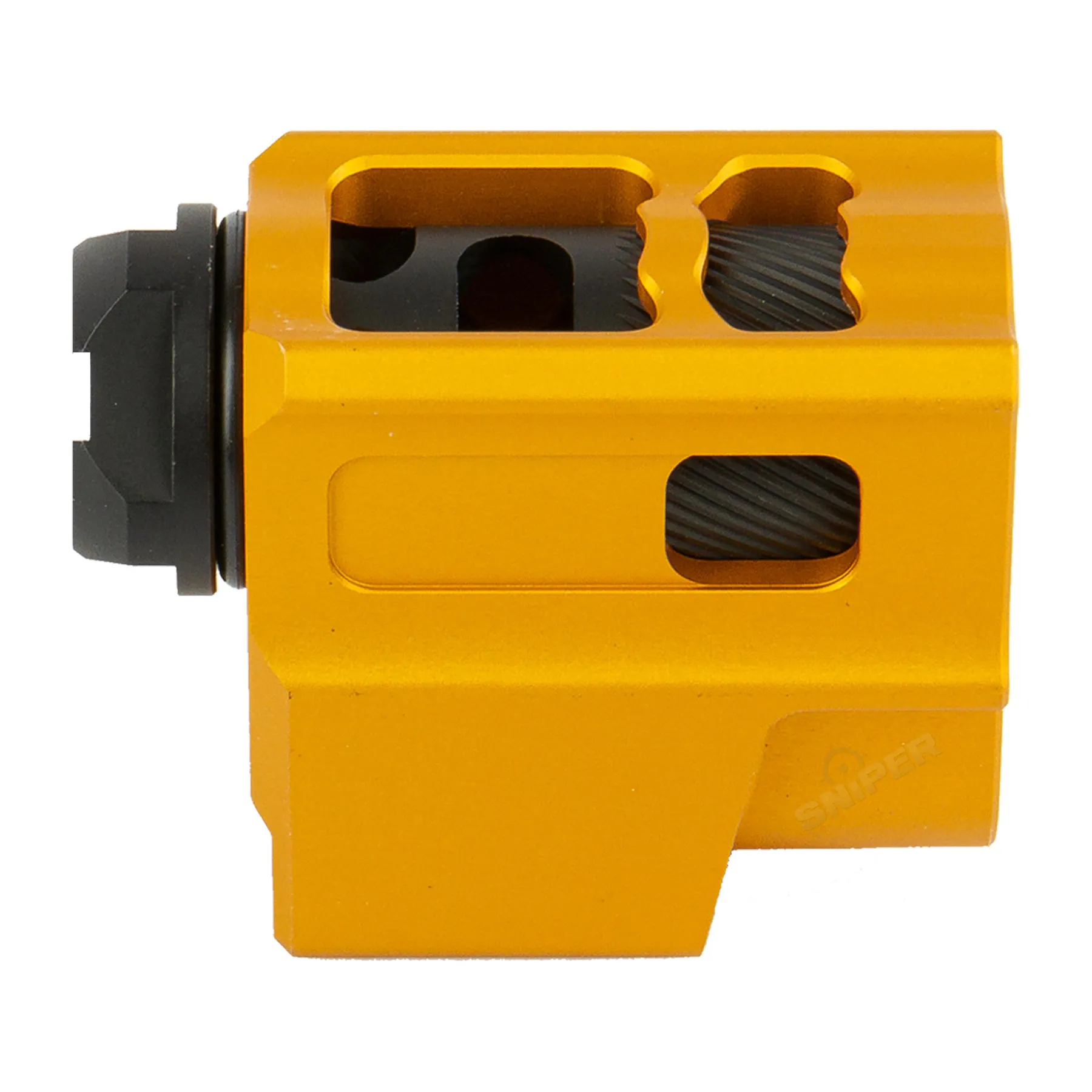 Alu Compensator, Gold & Black, 14mm Alu Compensator, Gold & Black, 14mm