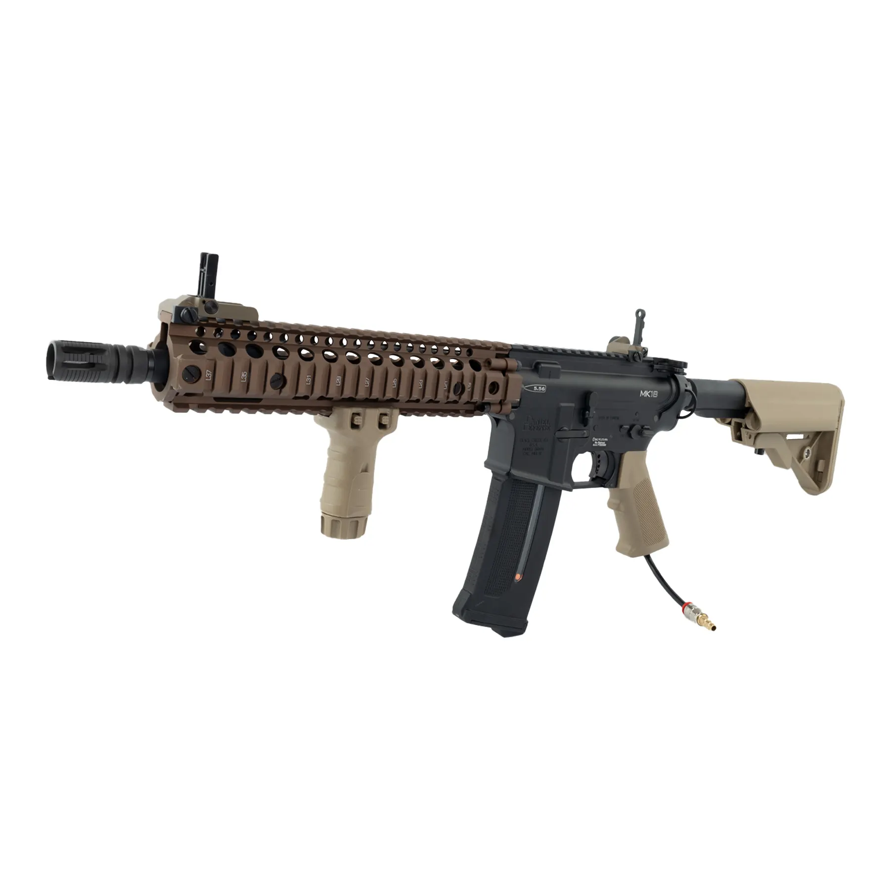 SAC x Polarstar Daniel Defense MK18, HPA, Dualtone