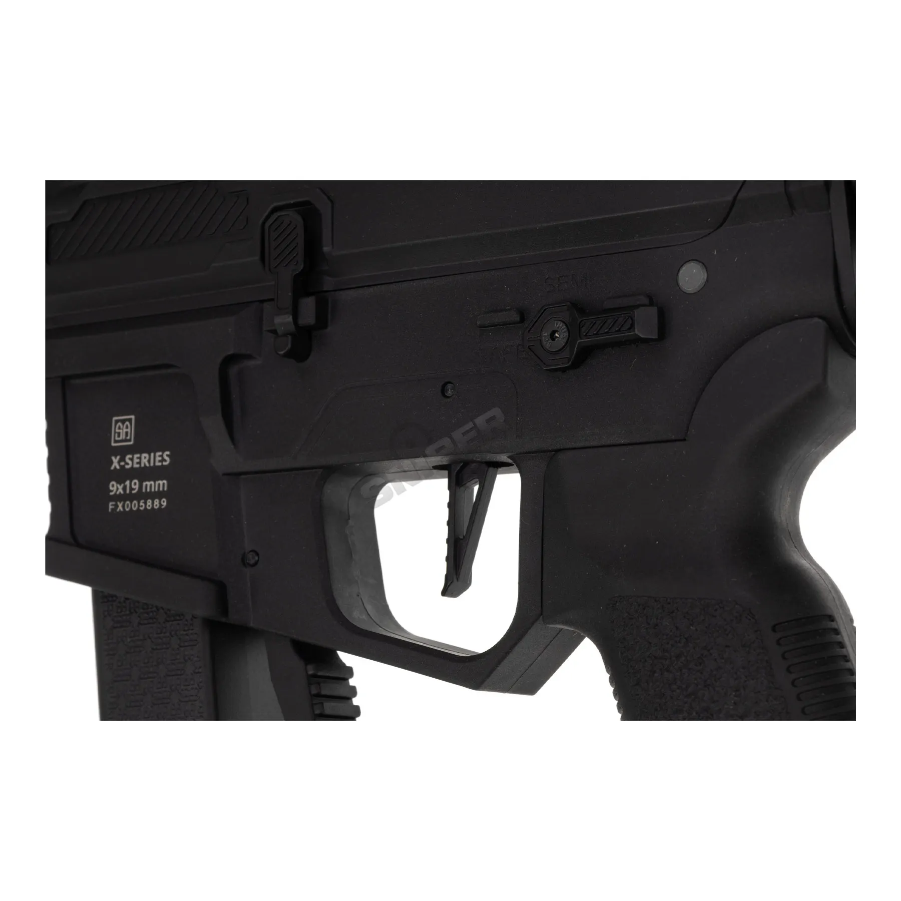 Specna Arms SA-FX01 Tuned-Up Flex w/ HAL ETU < 0,5 Joule Softair Gewehr, Black