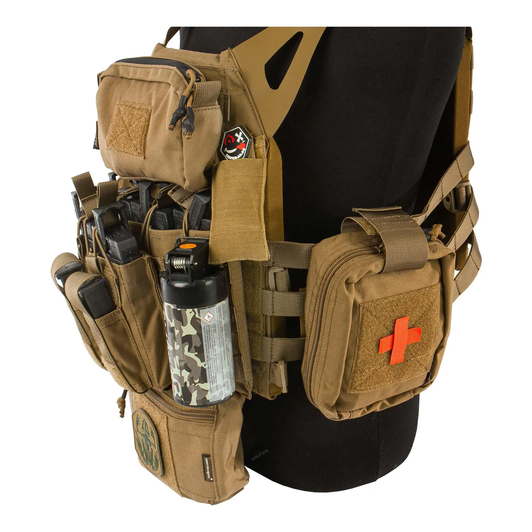 Prep my Airsoft - JPC Plattenträger, Coyote Brown