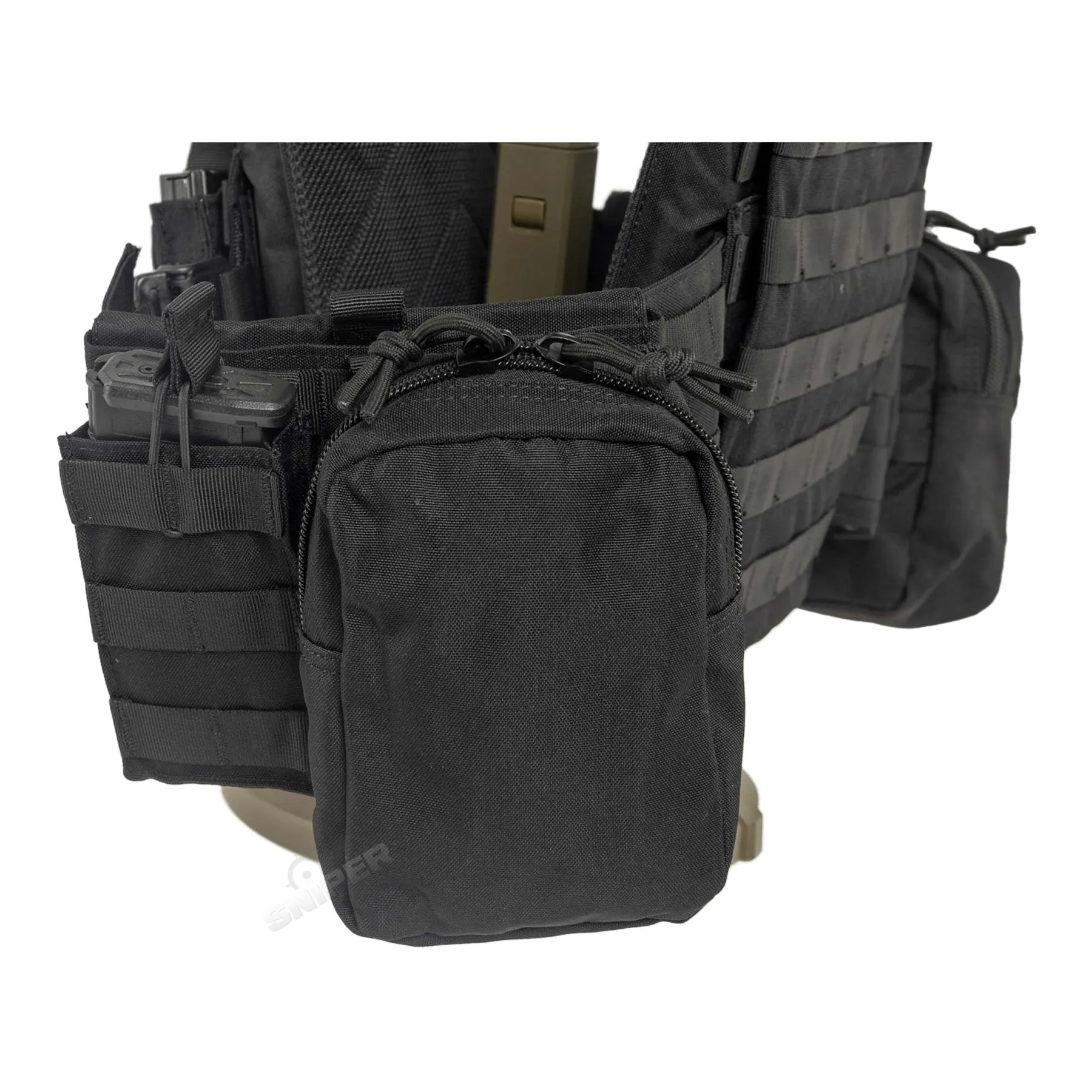 Reapo XXL Big Size Plattenträger, Black