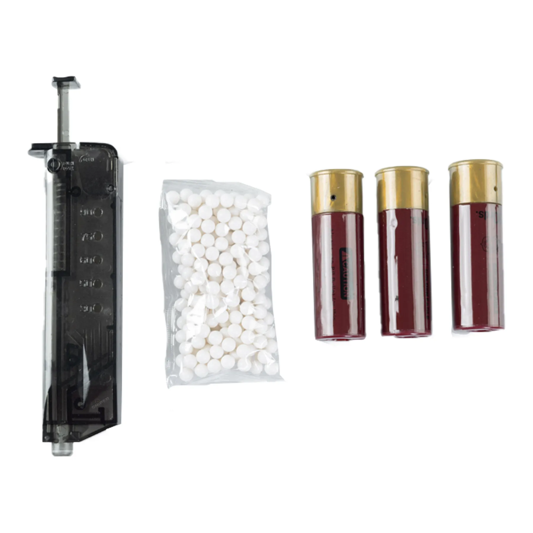 M870 Tri-Shot Action Pumpgun, Tan Golden Eagle M870 Action Pumpgun, Black