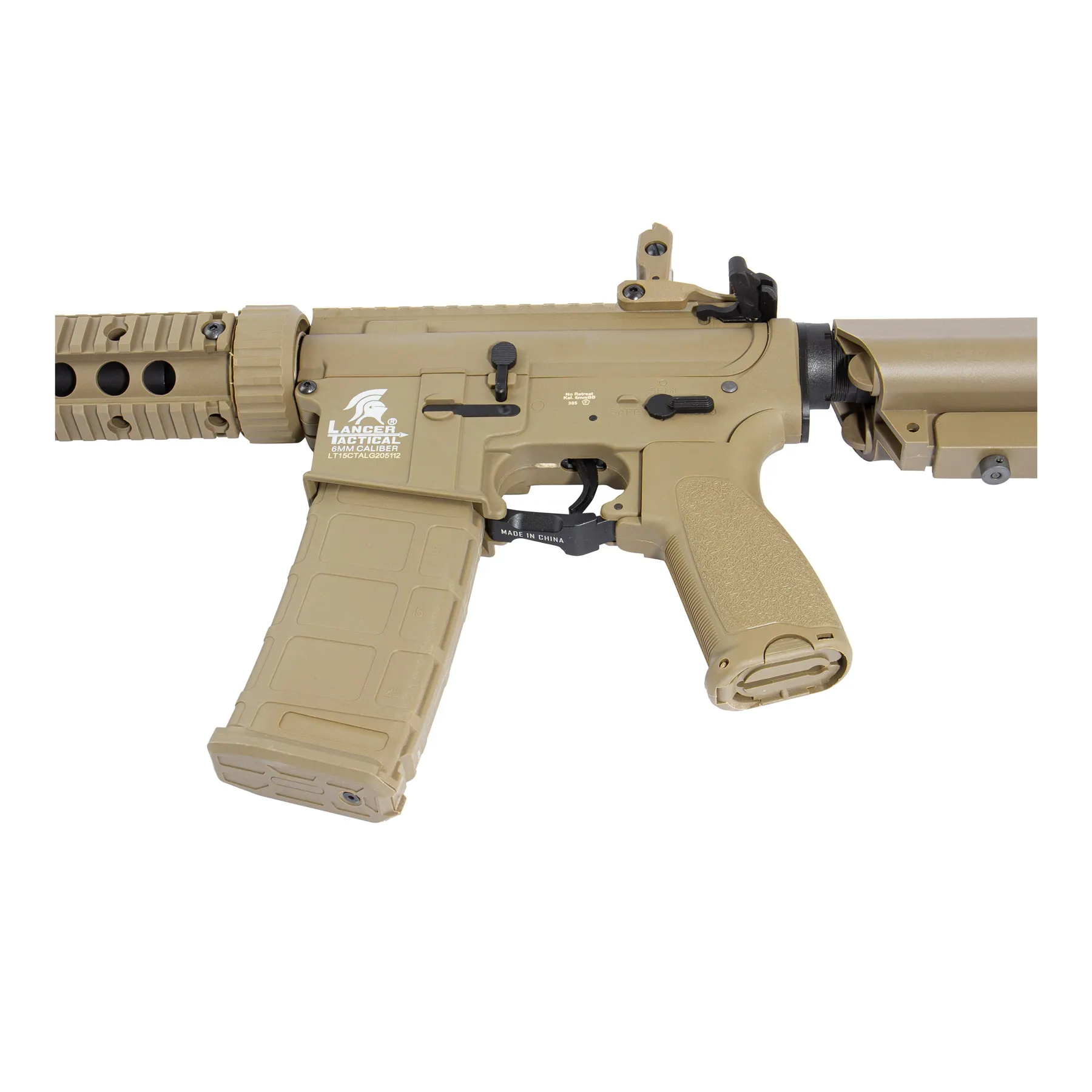 M4 SD Gen.2 Combo 12" ETU+Mosfet (S)AEG, Tan M4 SD Gen.2 Combo 12" ETU+Mosfet (S)AEG, Tan