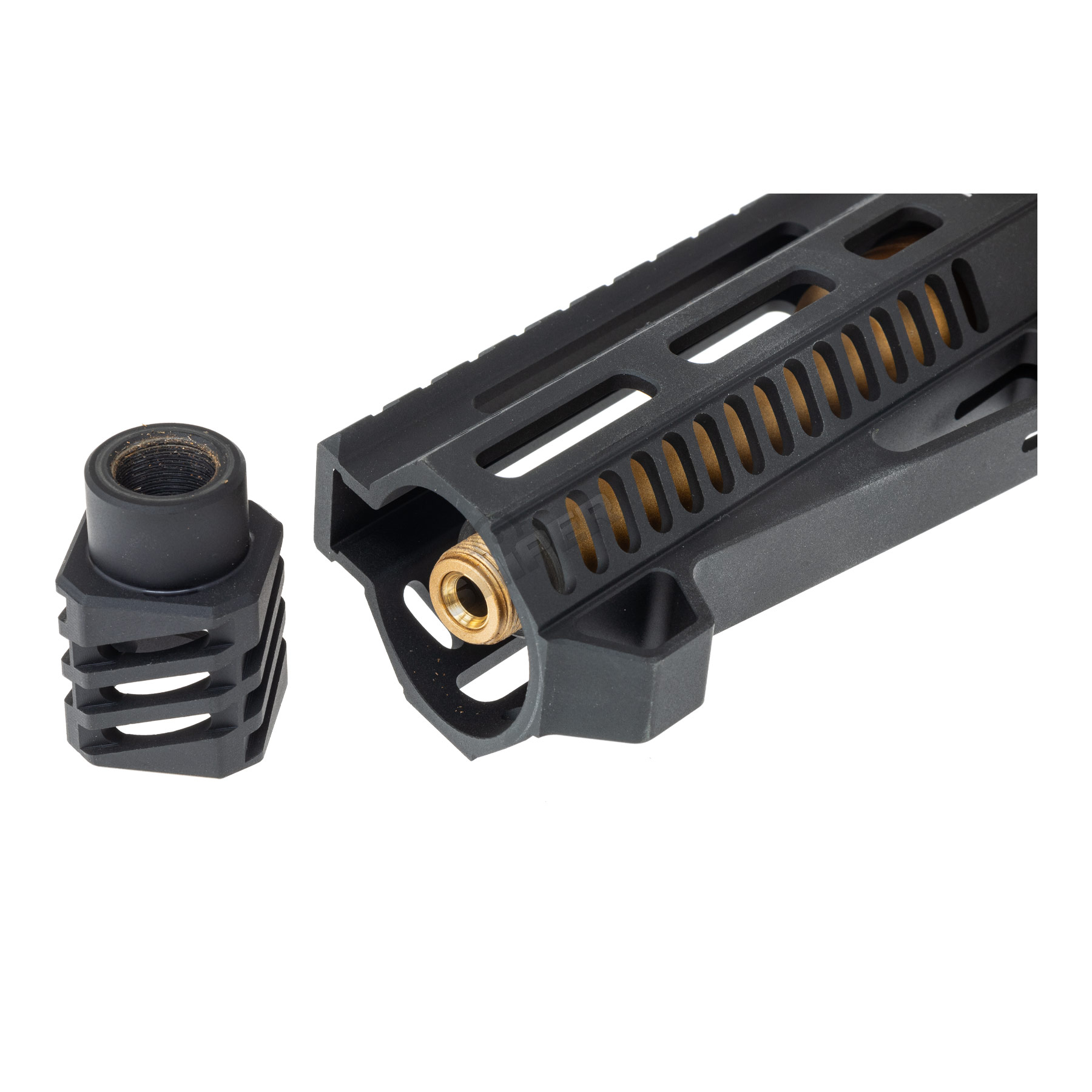 Zion Arms PW9 M4 M-Lok 6" (S)AEG, Black/Gold