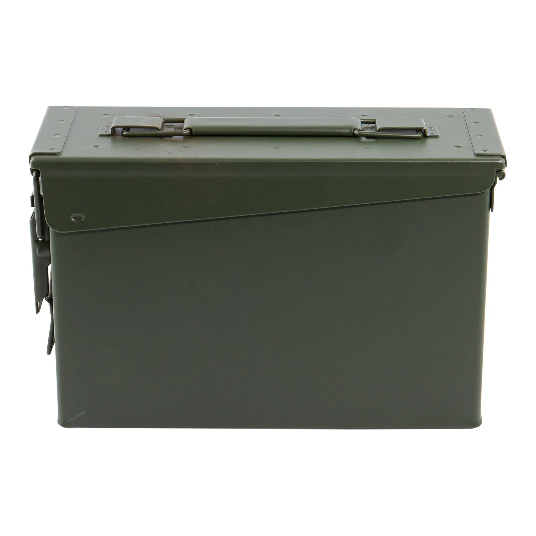 Metall Munitionskiste, 30x16x14,5 cm, olive