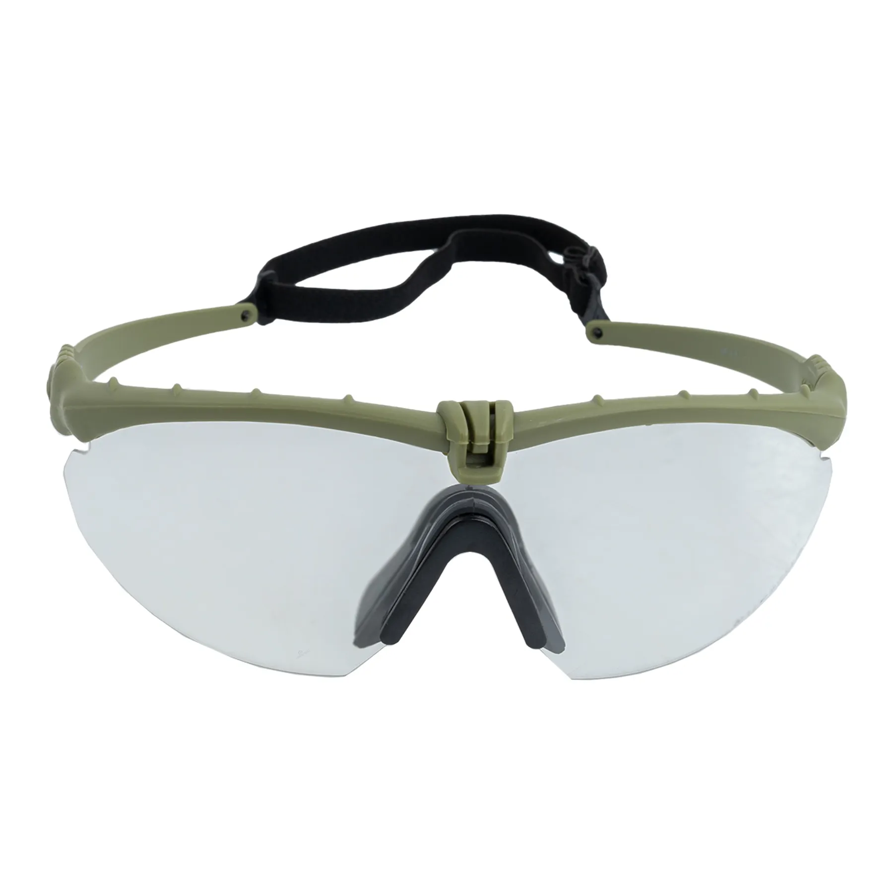 NP Battle Pro´s Schutzbrille Green, Clear Lense