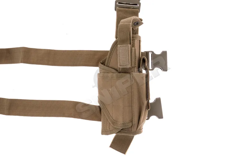 Tornado Drop Leg Holster rechts, Tan