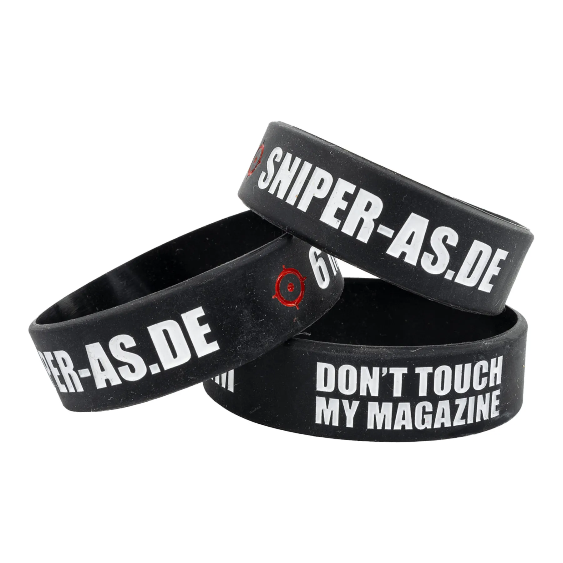 3er Set Sniper AS Magazinbänder, Bracelet, Black
