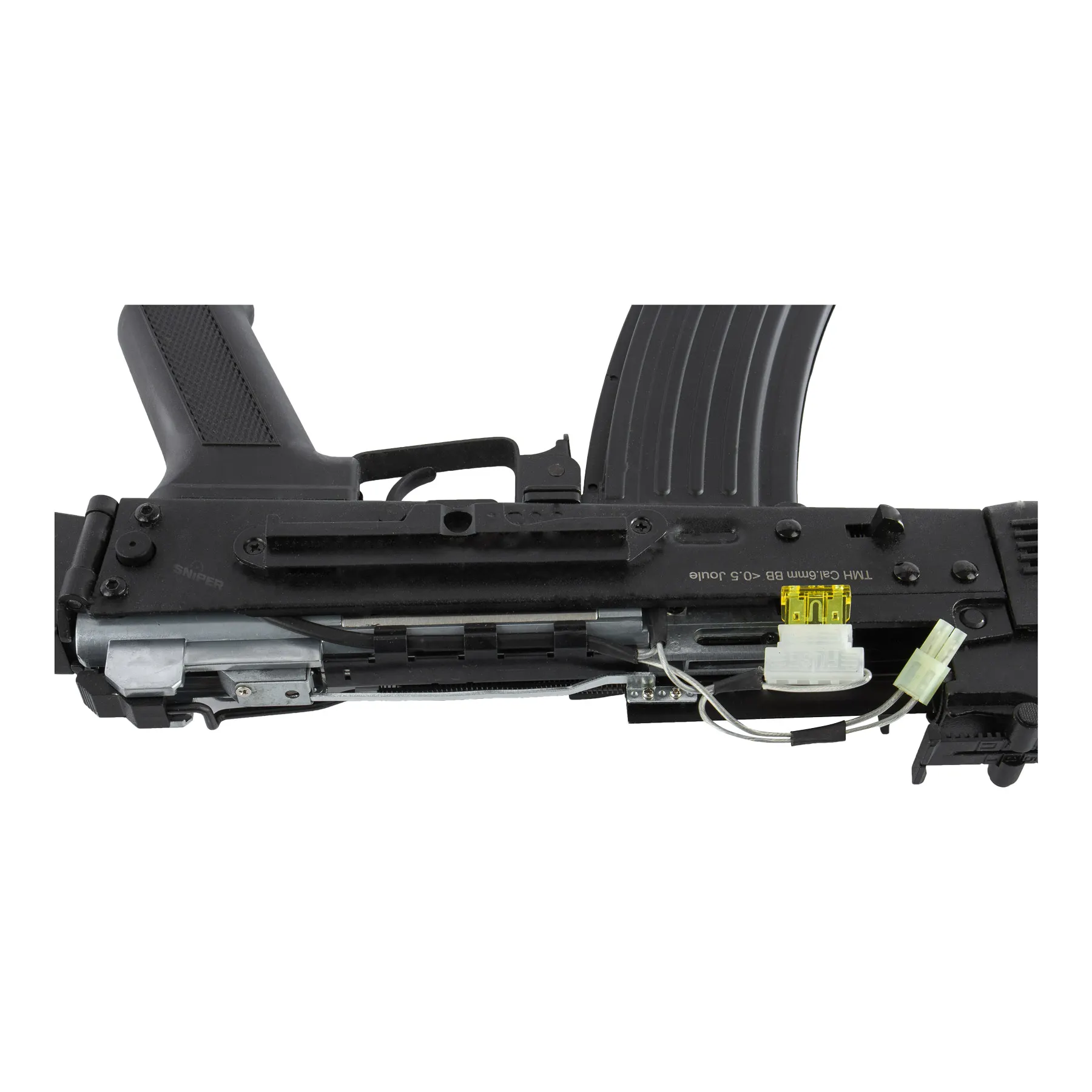 AKS74 Tactical Blowback, < 0,5 Joule Softair Gewehr, Black