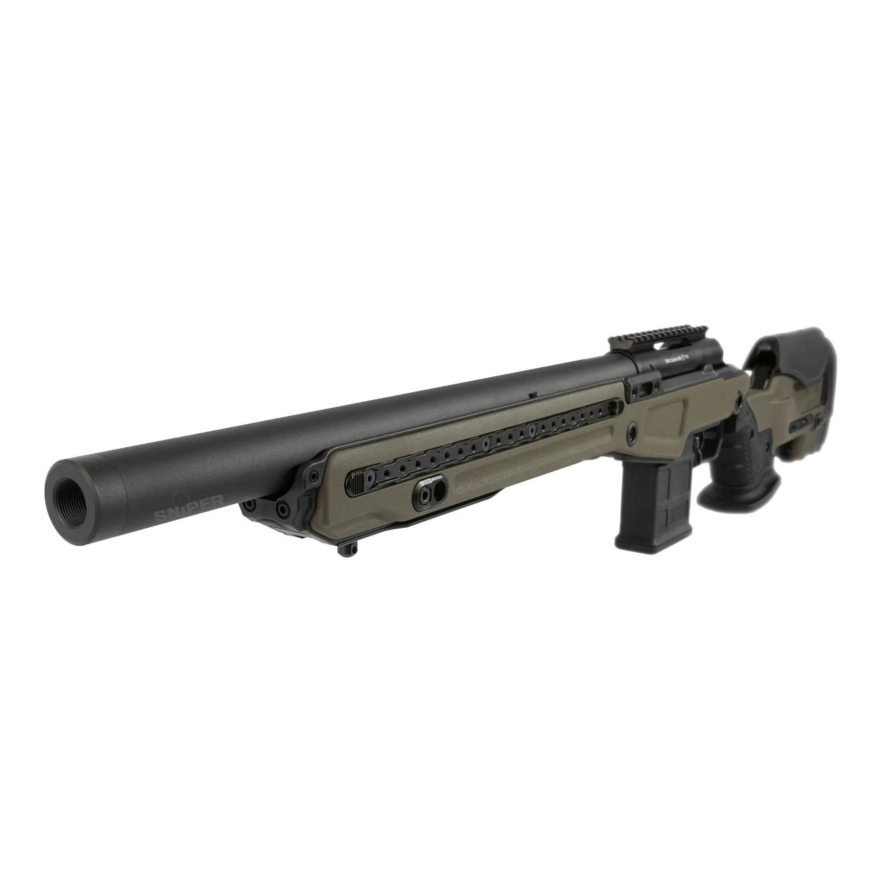 AAC T10 Short Bolt Action Sniper Rifle, OD