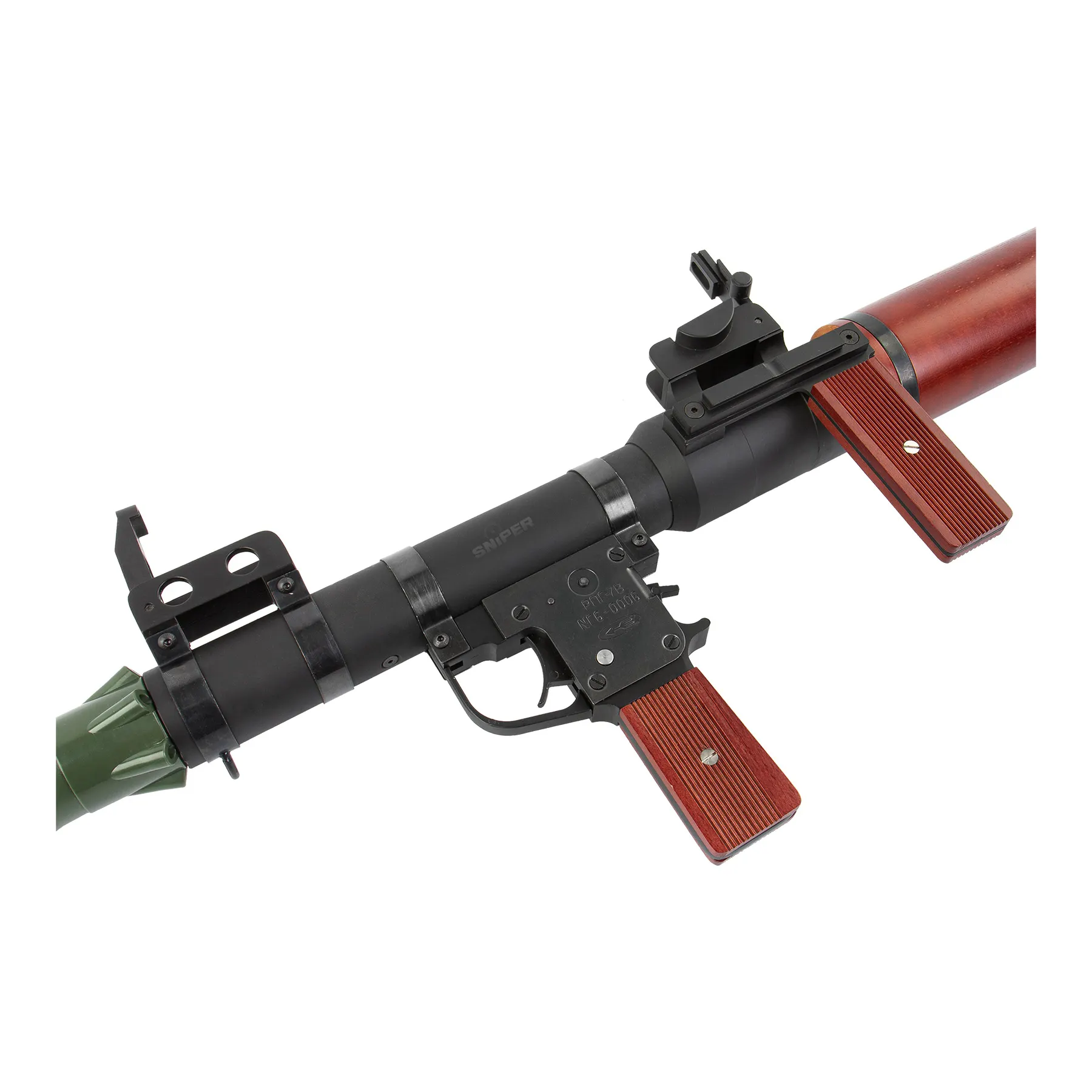 RPG-7 Rocket Launcher, Metal & Faux Wood