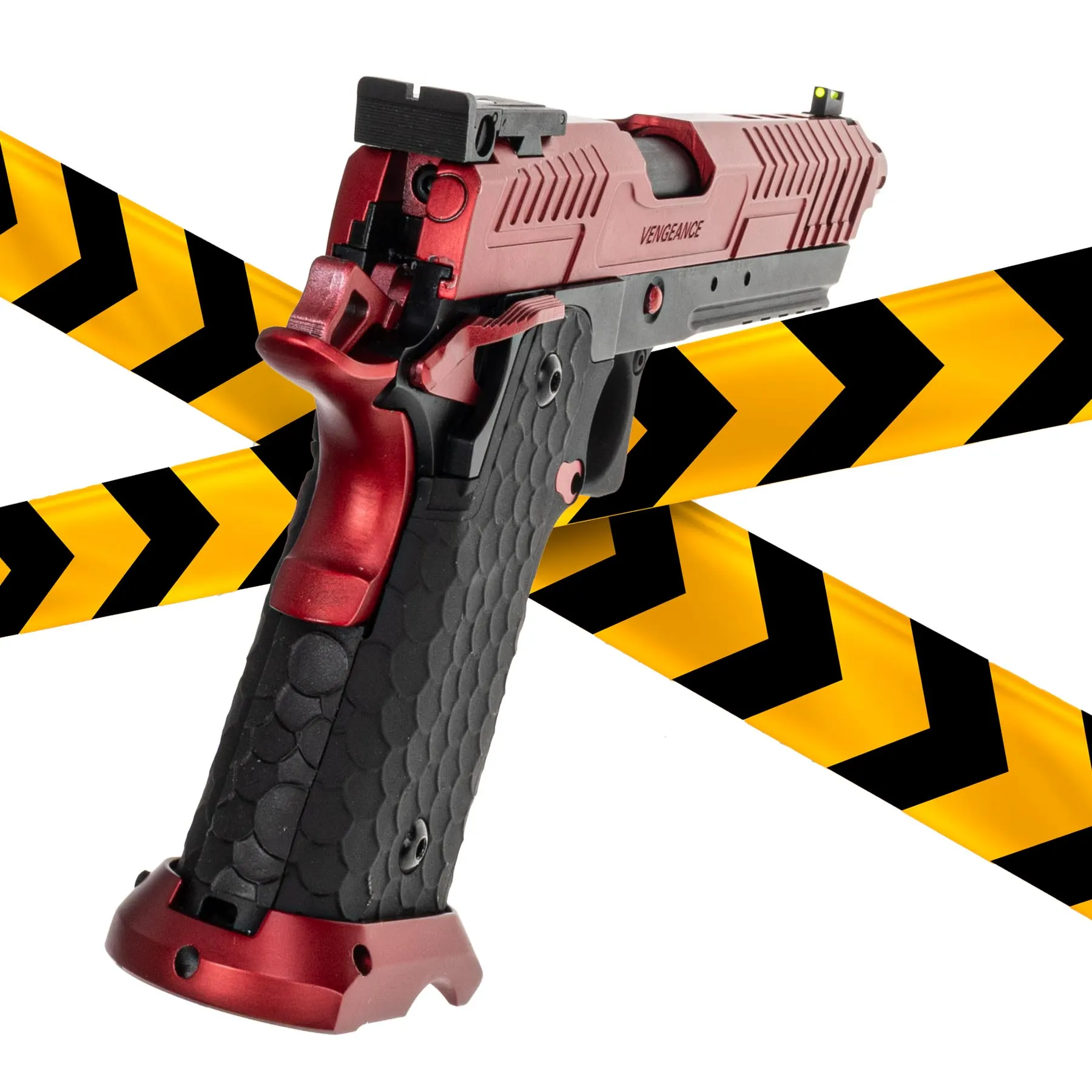 B-Ware Vorsk Hi-Capa 5.1 Black/Red GBB Softair Pistole