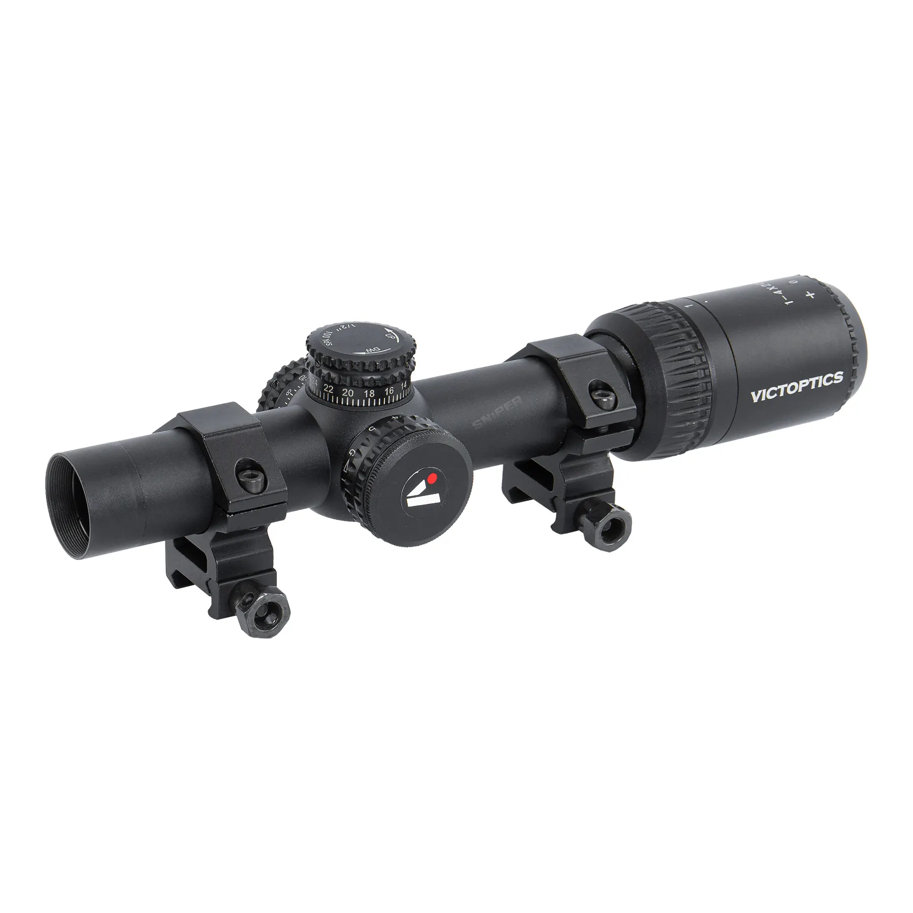 Victoptics OPSL21 X4 1-4x20IR Zielfernrohr, Black Victoptics OPSL21 X4 1-4x20IR Zielfernrohr, Black