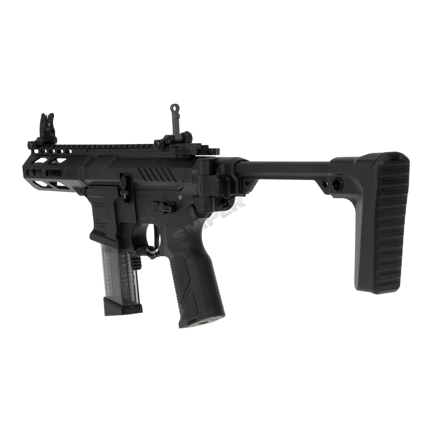 G&G ARP 9 3.0P < 0,5 Joule AEG Softair Gewehr, Black