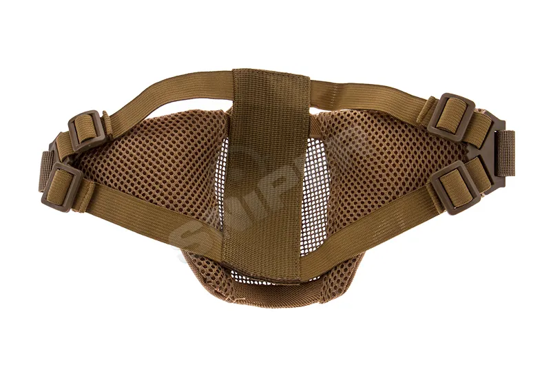 Spartan Lower Face Mesh Mask, Tan