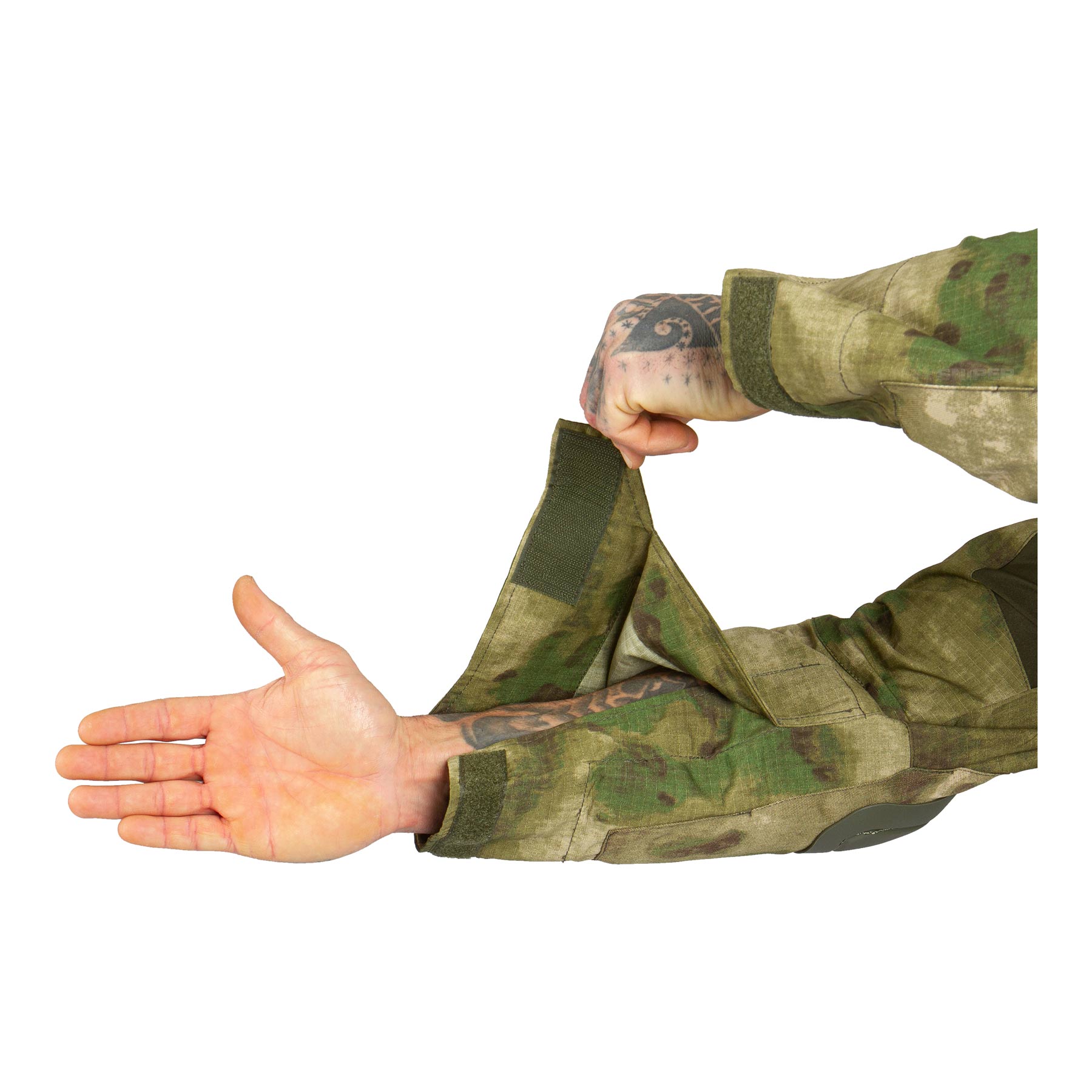 Warrior Combat Shirt mit Elbow Pads, Farbe ICC FG