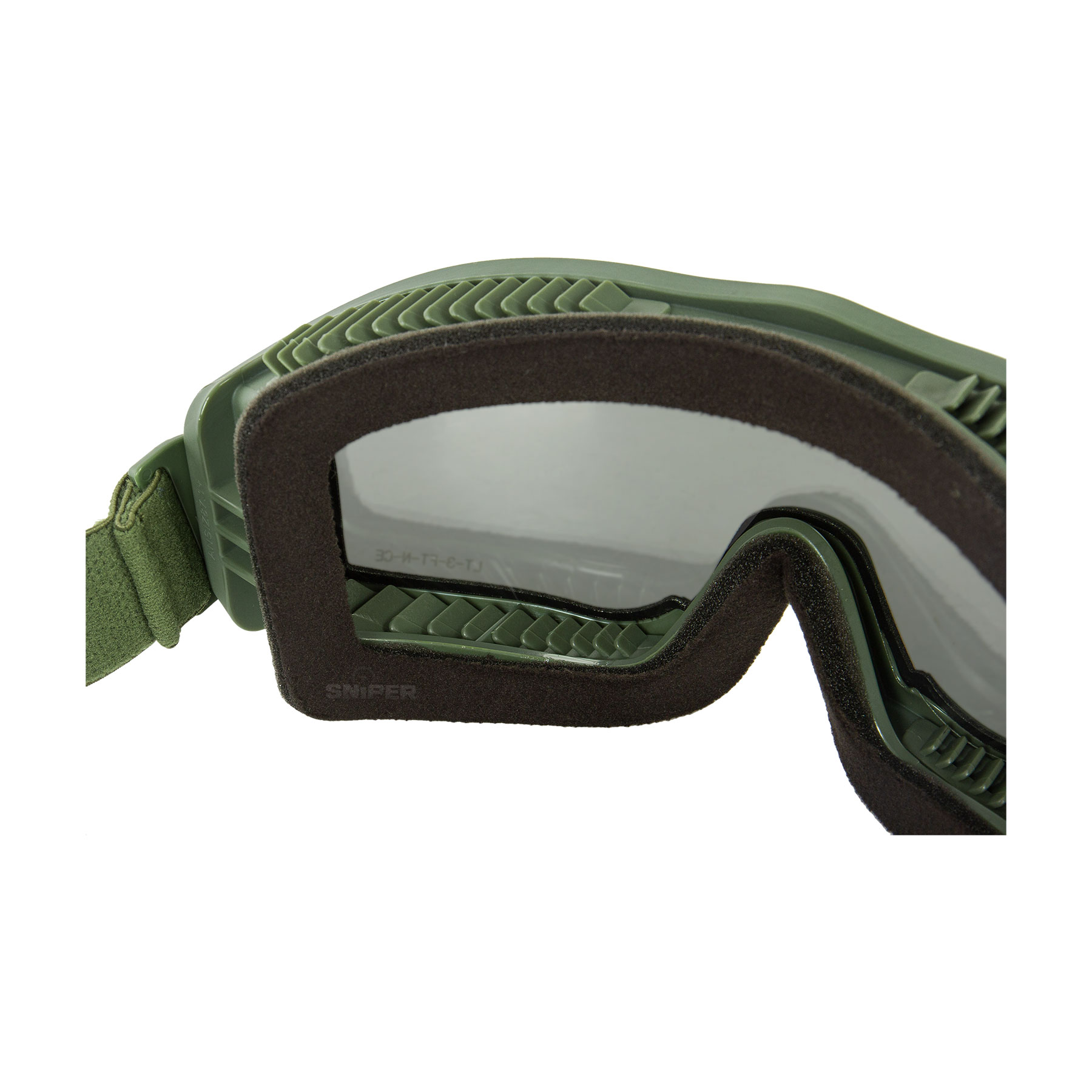 Aero Thermal Series Mask, Olive/Smoke