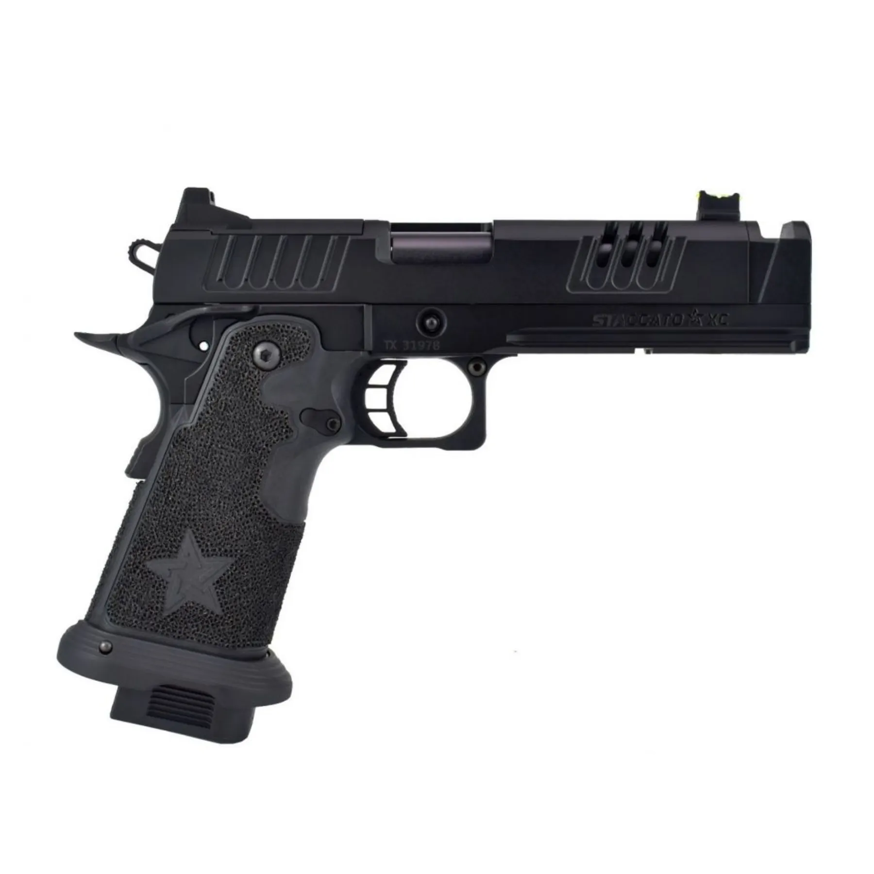 EMG Staccato XC2011 T8 GBB Softair Pistole, Black