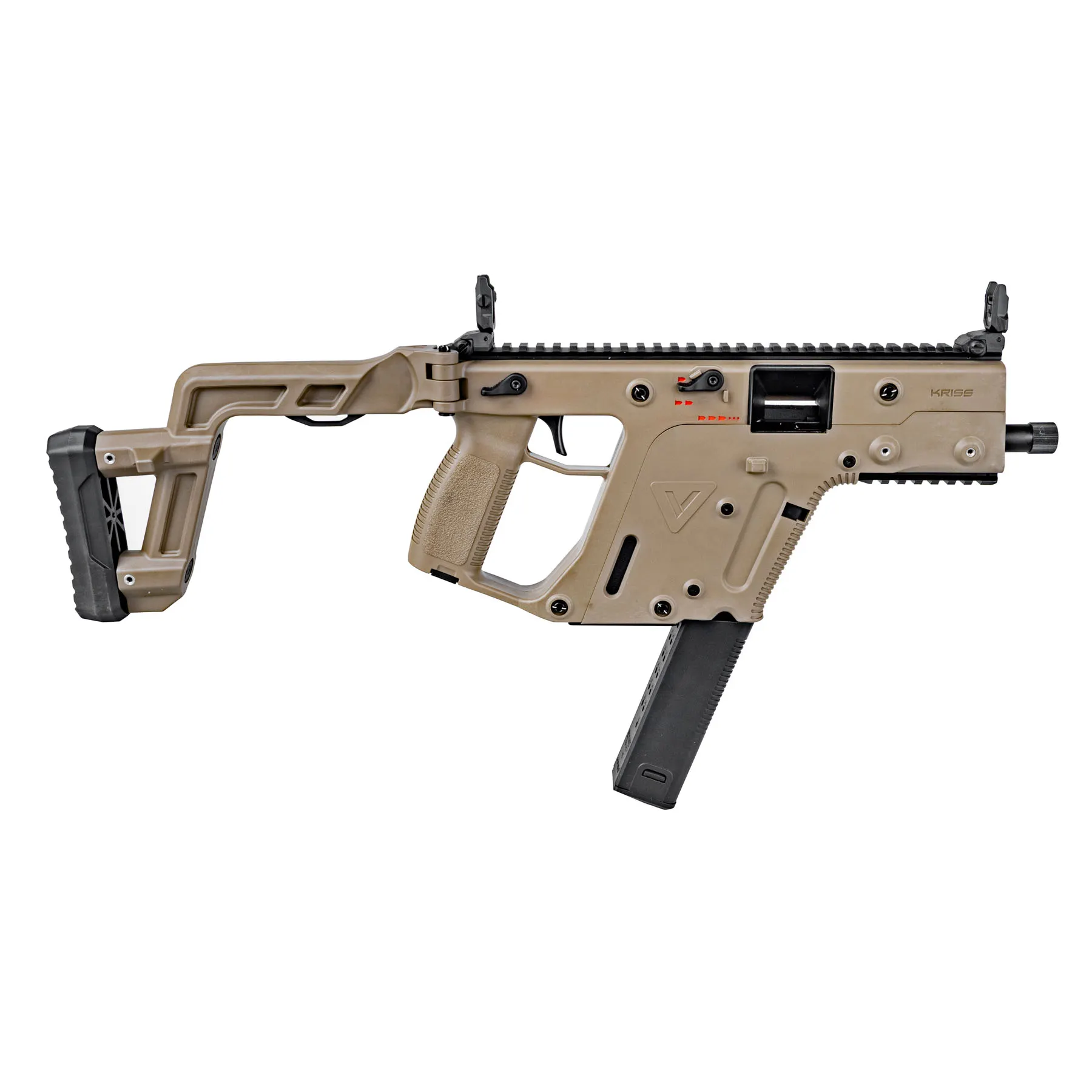 Kriss Vector GBB Airsoft Rifle, Dark Earth Kriss Vector GBB Airsoft Rifle, Dark Earth