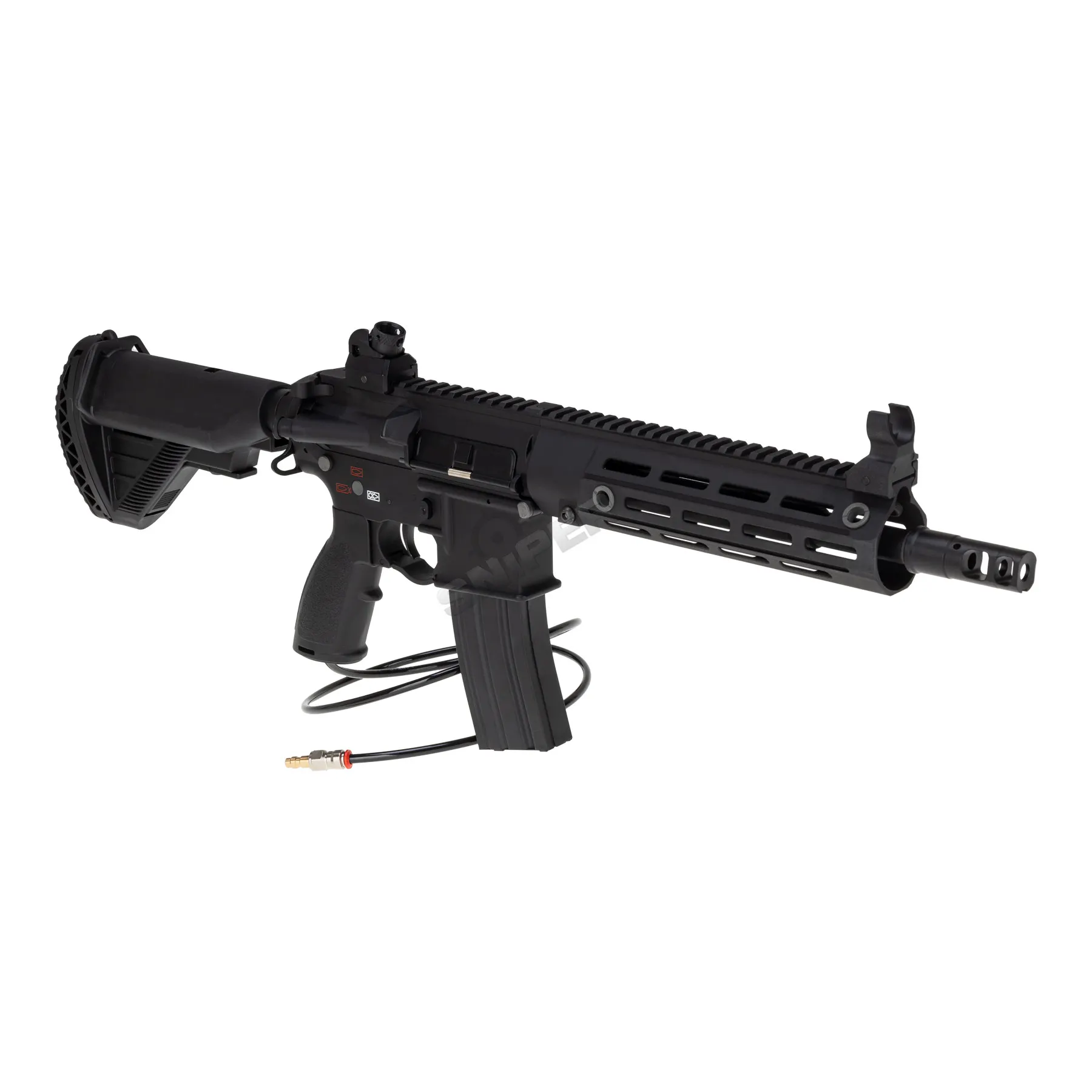 SAC x Mancraft Gen.3 BO 595 Elite Pro Full Metal M4 11" HPA, Black