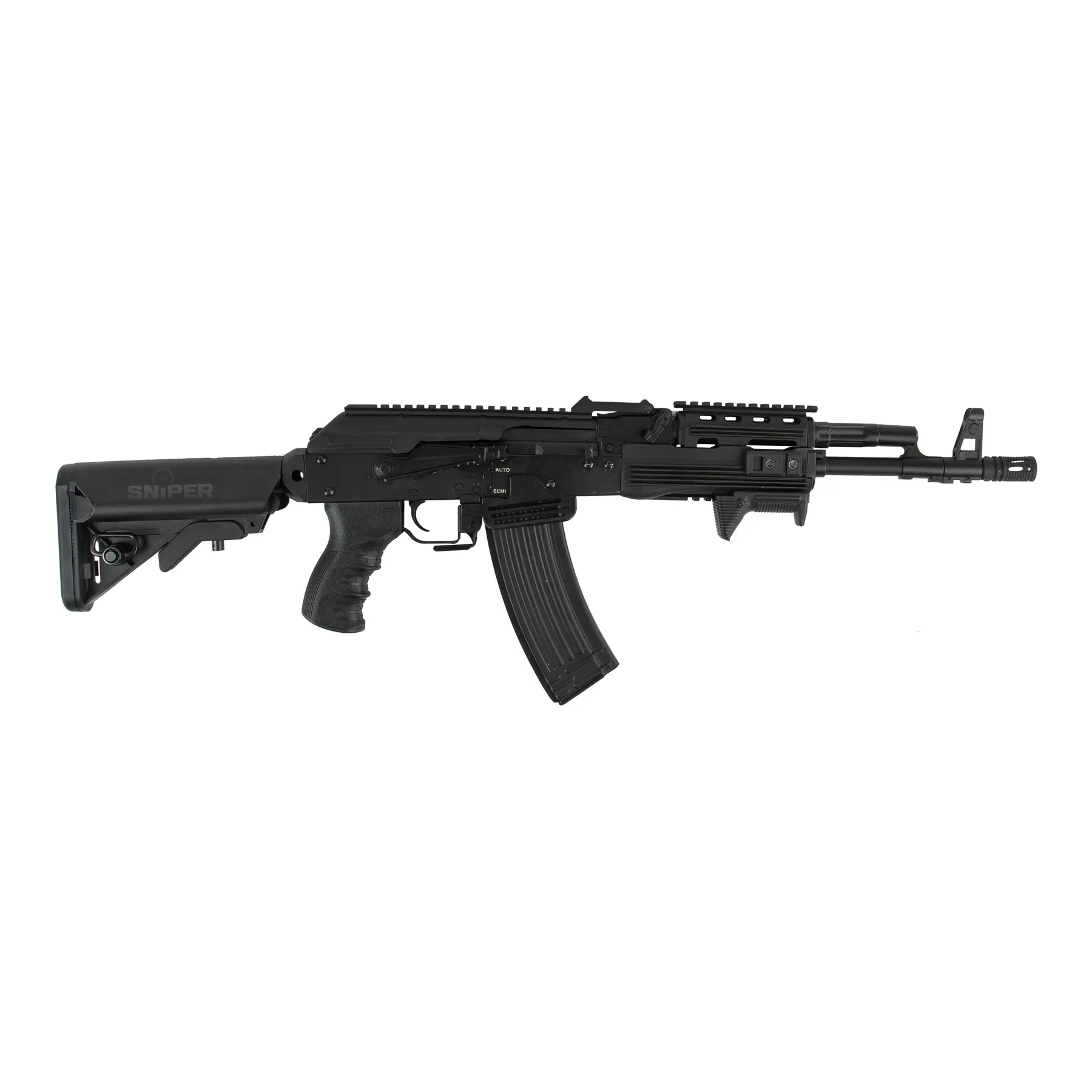 AK74 Tactical PMC Blowback (S)AEG, Black