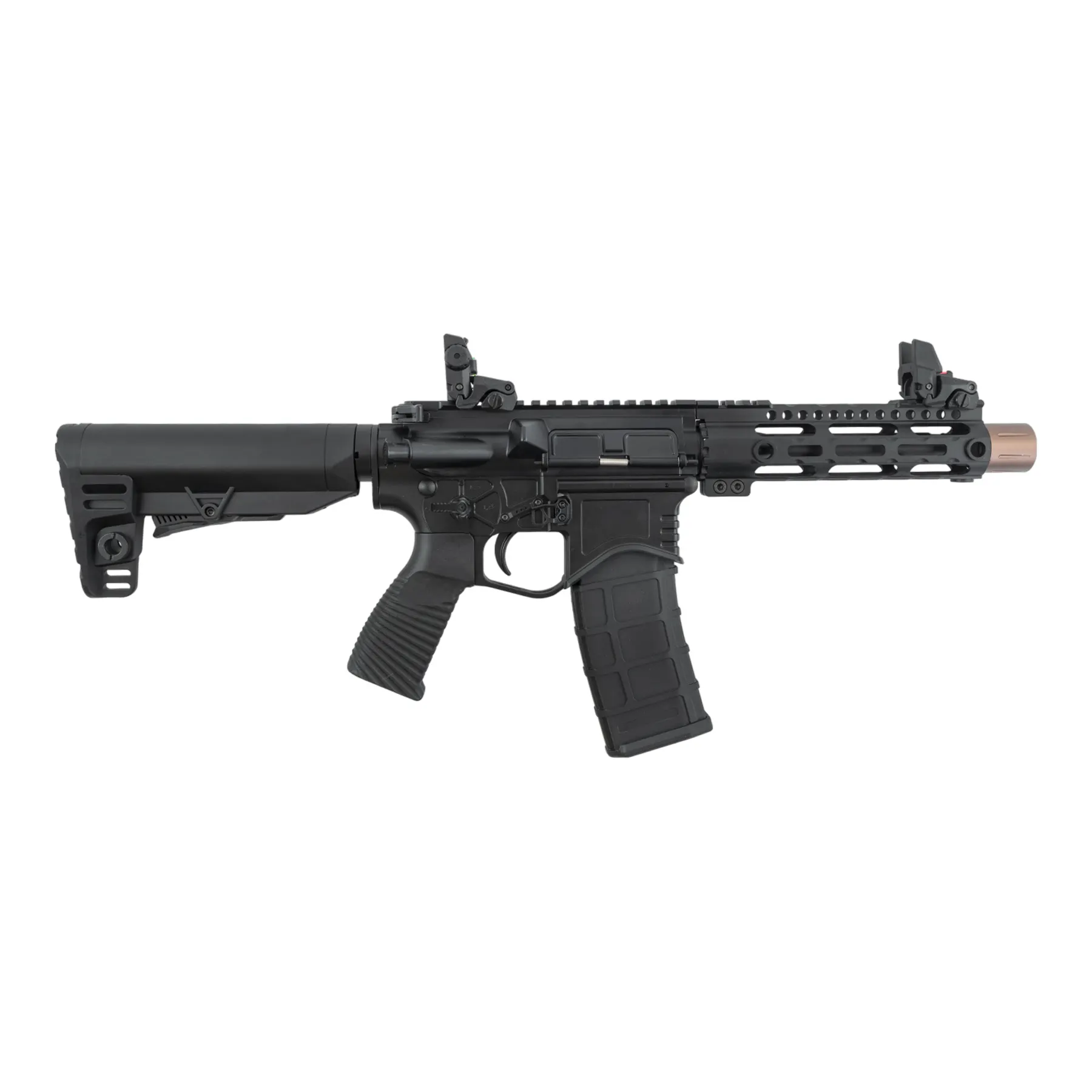 Golden Eagle M4 7" M-Lok MC6588M GBB, Black