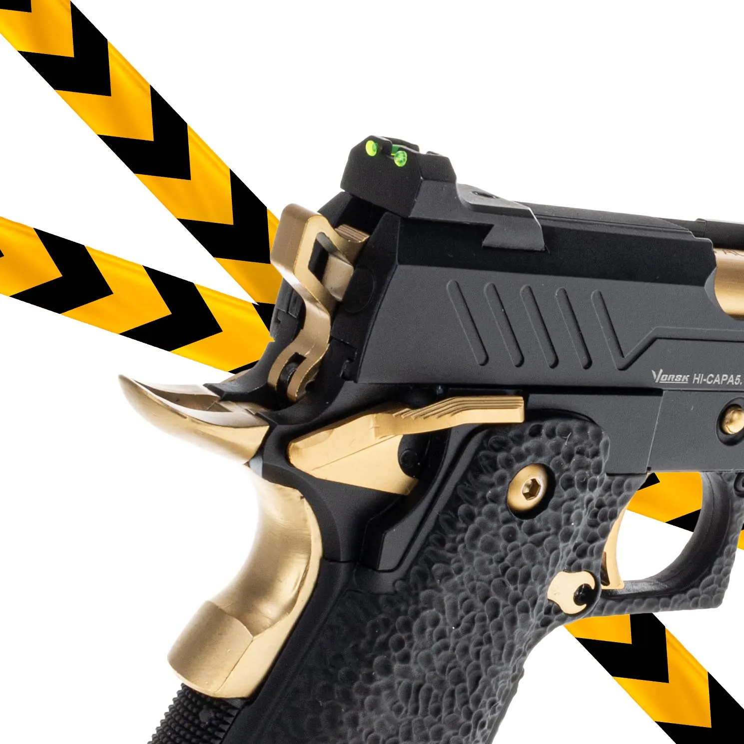 B-Ware Vorsk Hi-Capa 5.1 Gold Match GBB Softair Pistole
