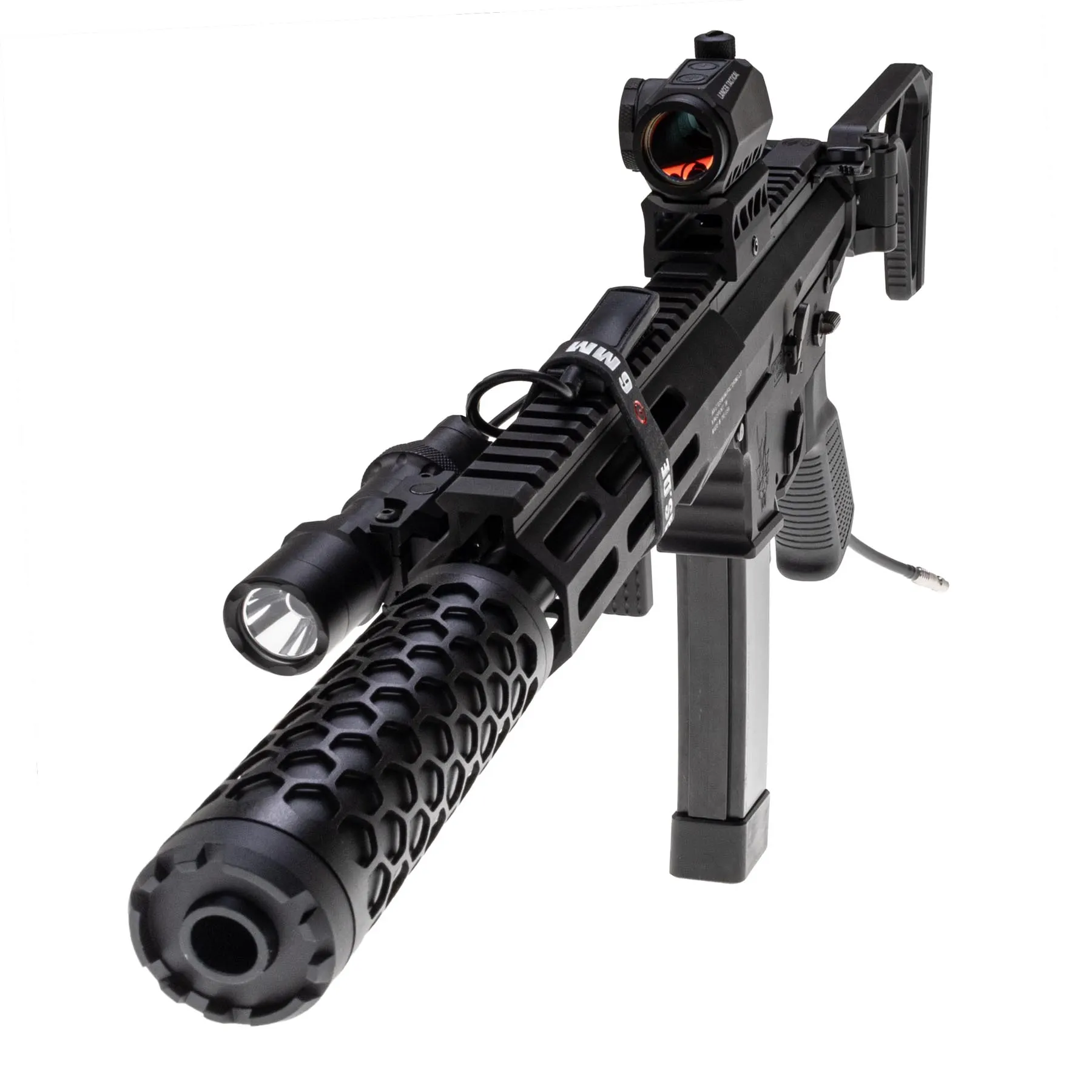 MTW-9 Gen.3 7" Folding Stock - CQB Monster, Black