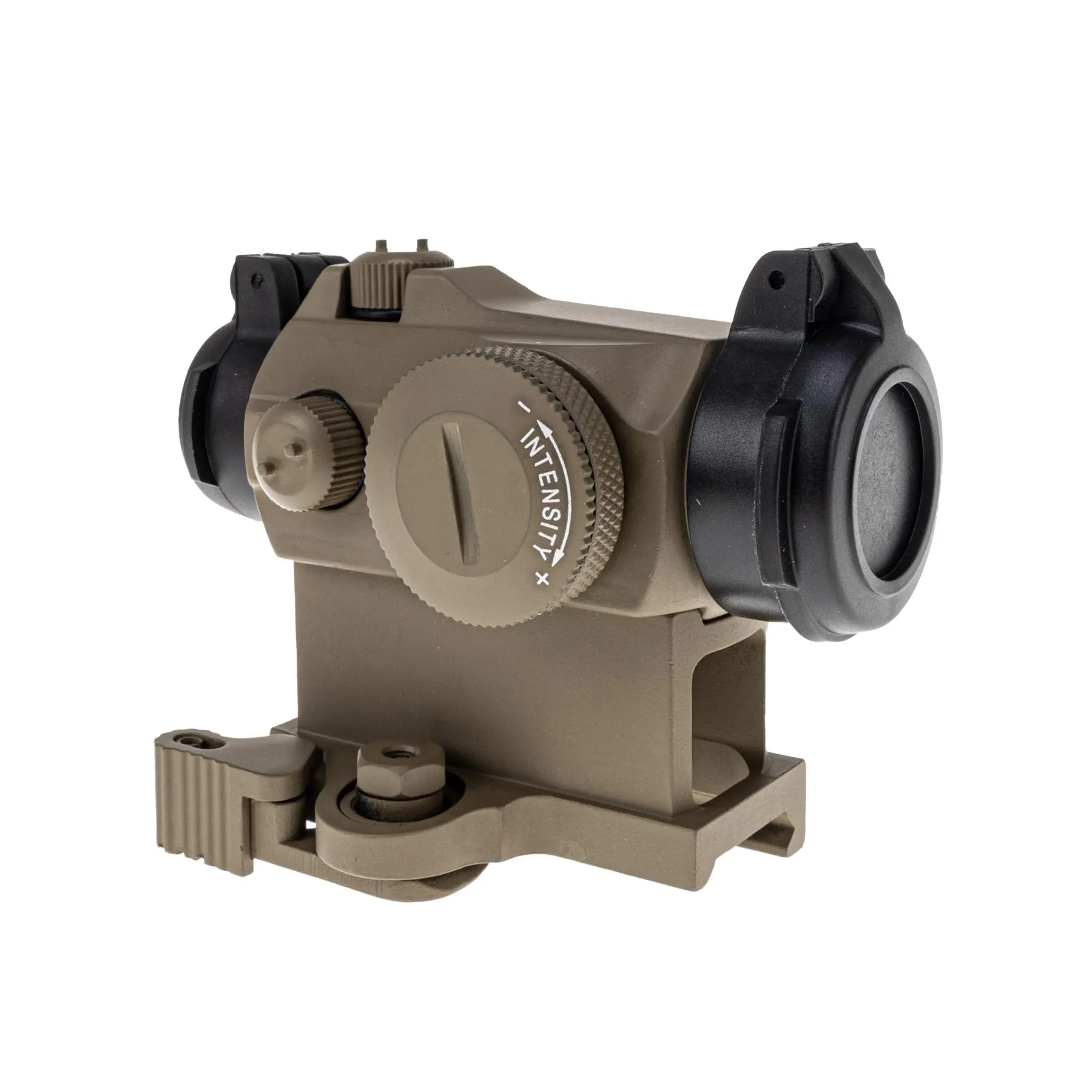TR02 Red Dot with Killflash, QD Riser Mount, Tan