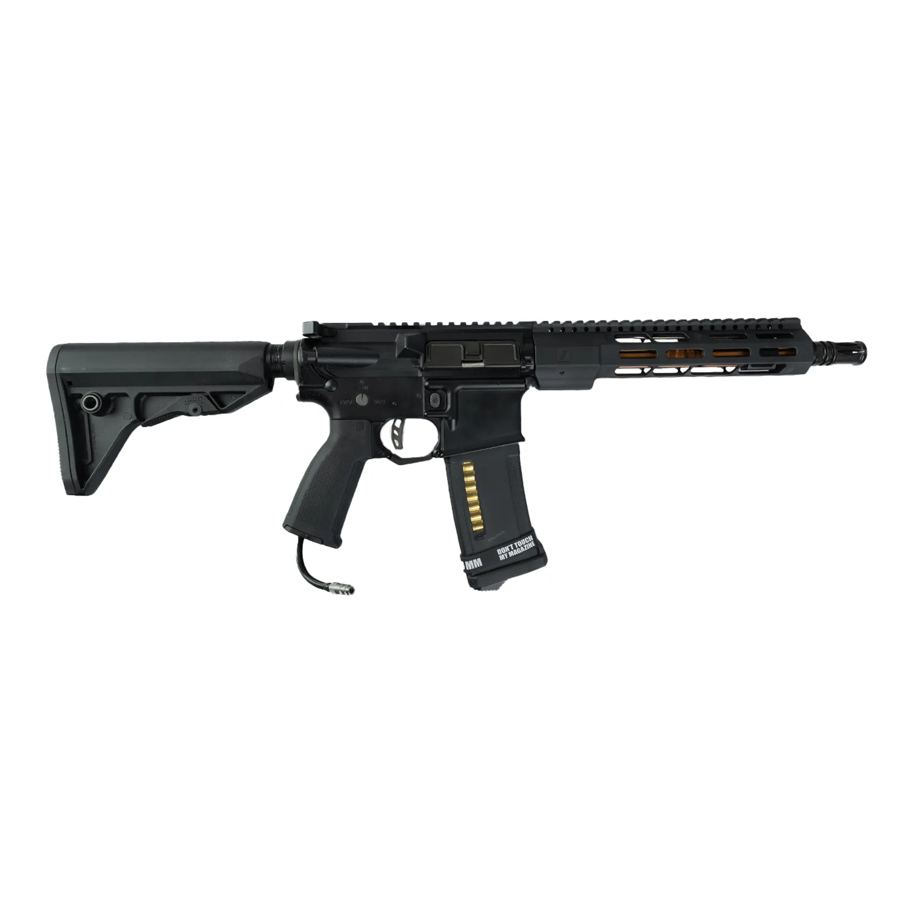 SAC x Wolverine PTS ZEV CORE HPA w/ Red Dot and Grip SAC x Wolverine PTS ZEV Core Elite SBR 10,5" HPA, Black