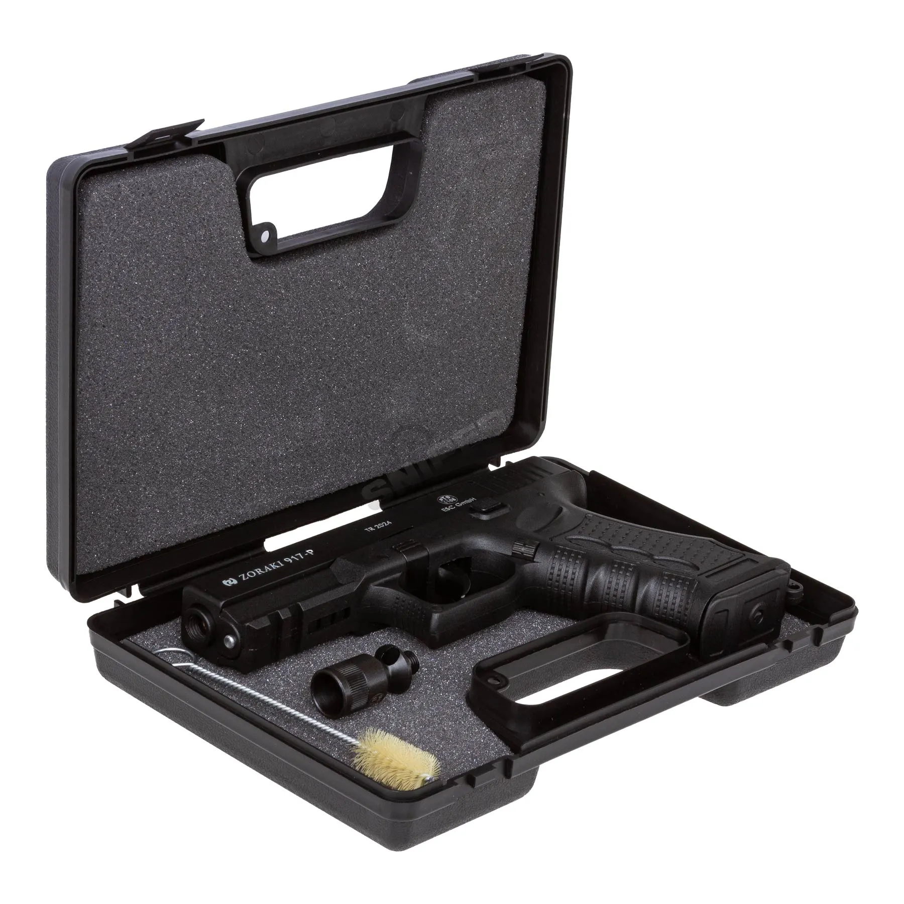 Silvester Bundle #1 Zoraki 917 9mm P.A.K. Schreckschusspistole, Black